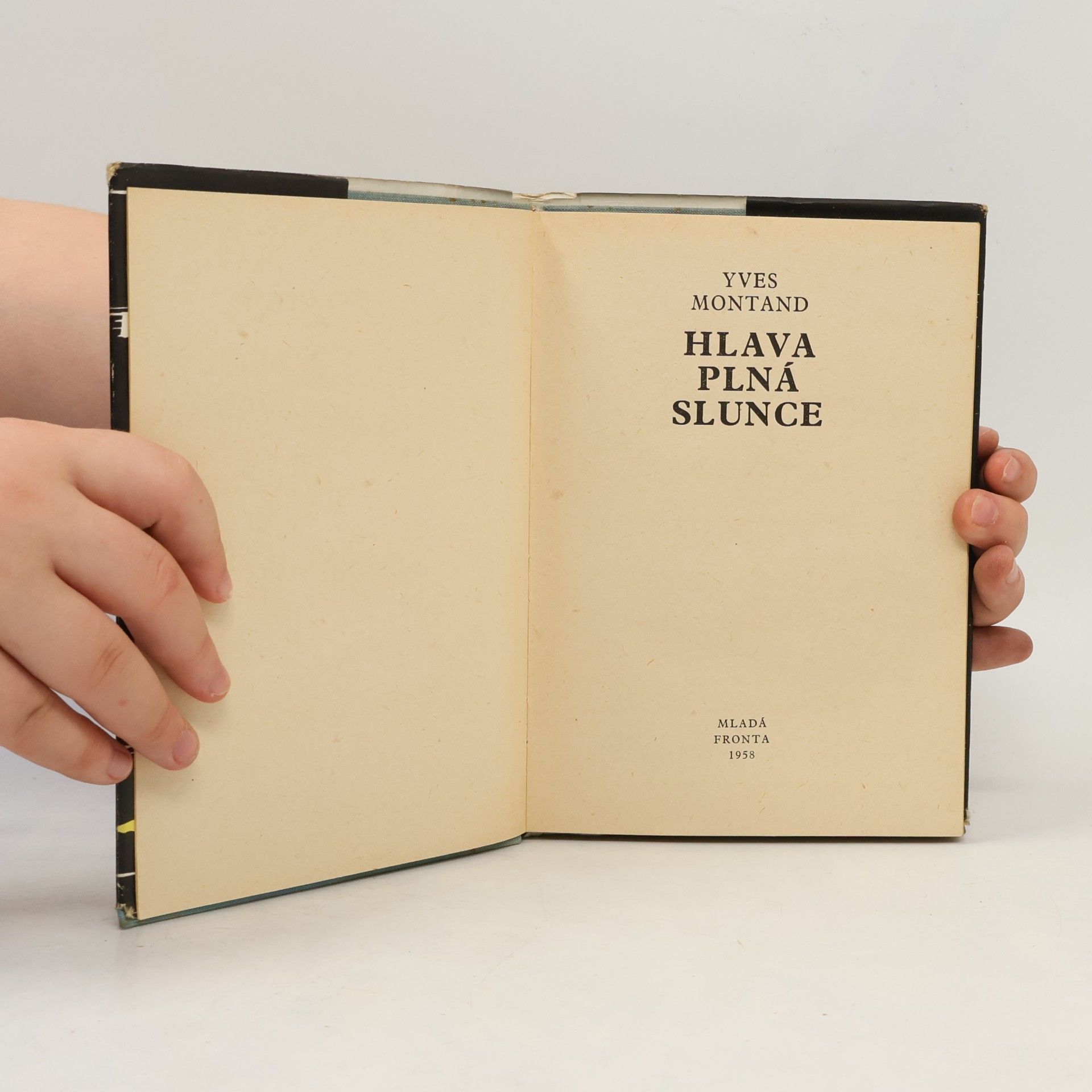 Yves Montand Hlava plná slunce