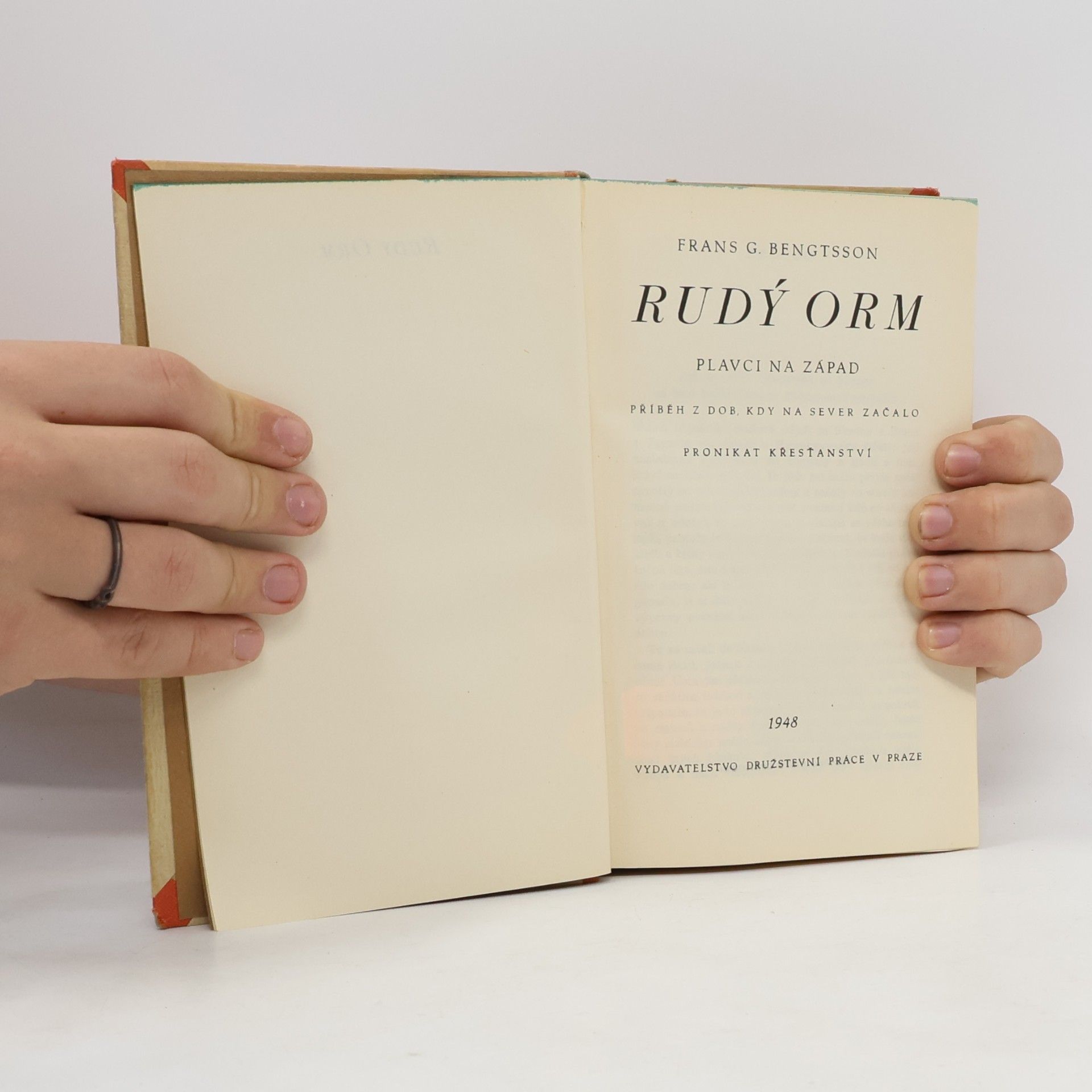 Frans Gunnar Bengtsson Rudý Orm