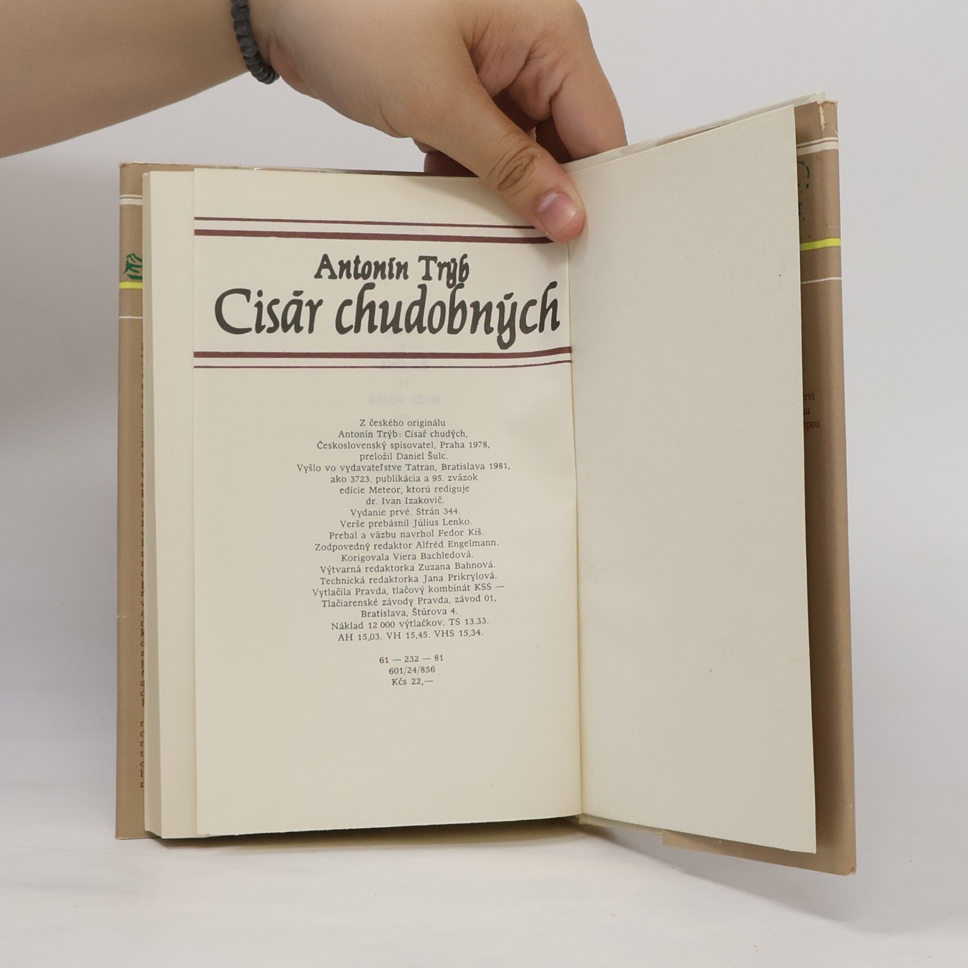 Antonín Trýb Cisár chudobných