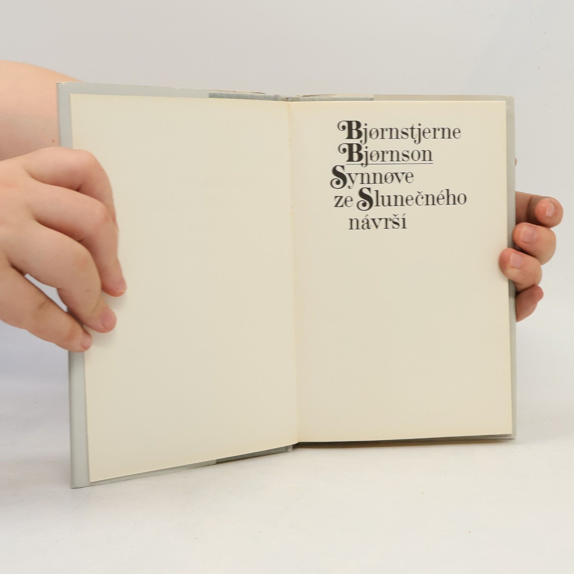 Bjørnstjerne Bjørnson Synnøve ze Slunečného návrší