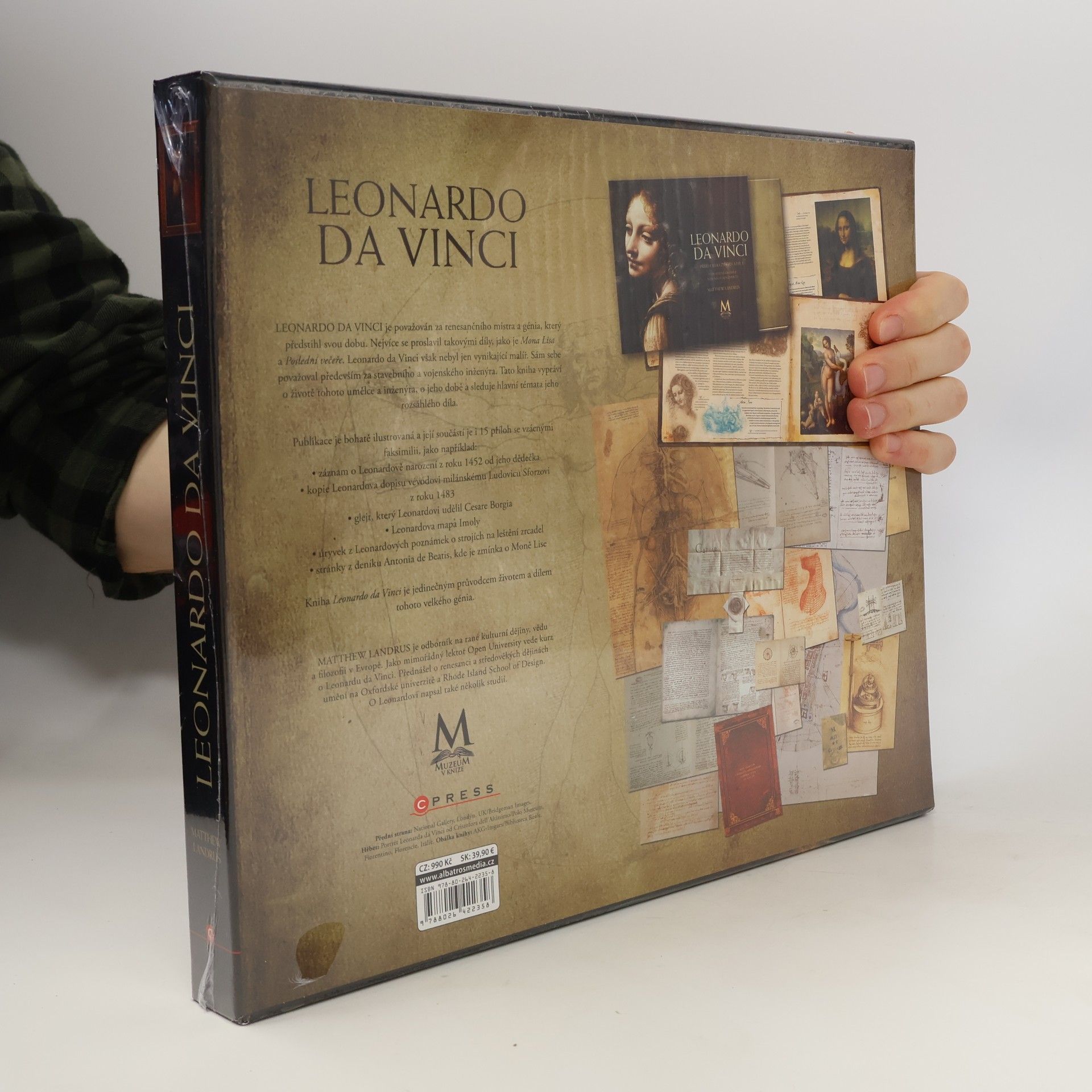 Matthew Hayden Landrus Leonardo da Vinci: Příběh jeho života a díla