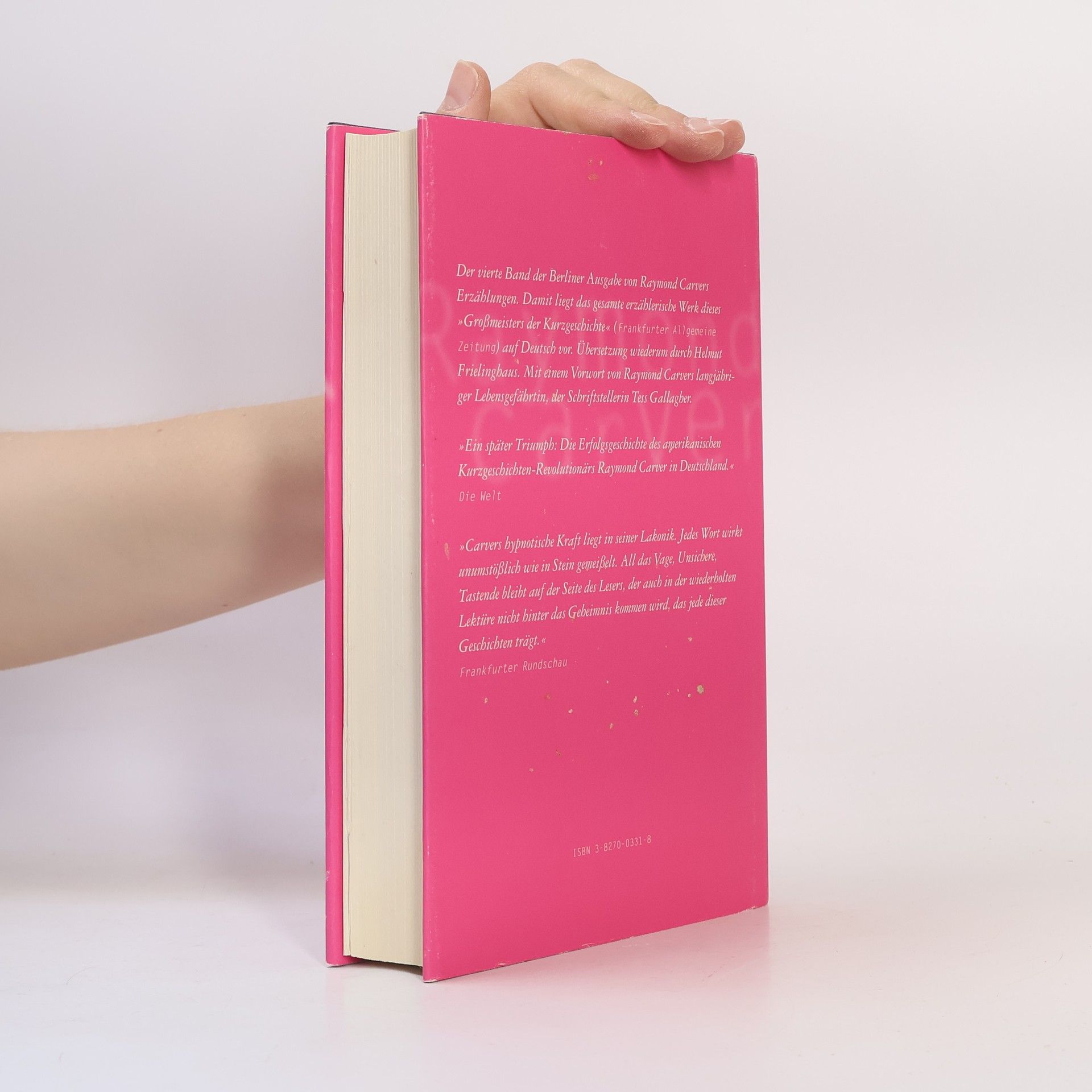 Raymond Carver Erste und letzte Storys