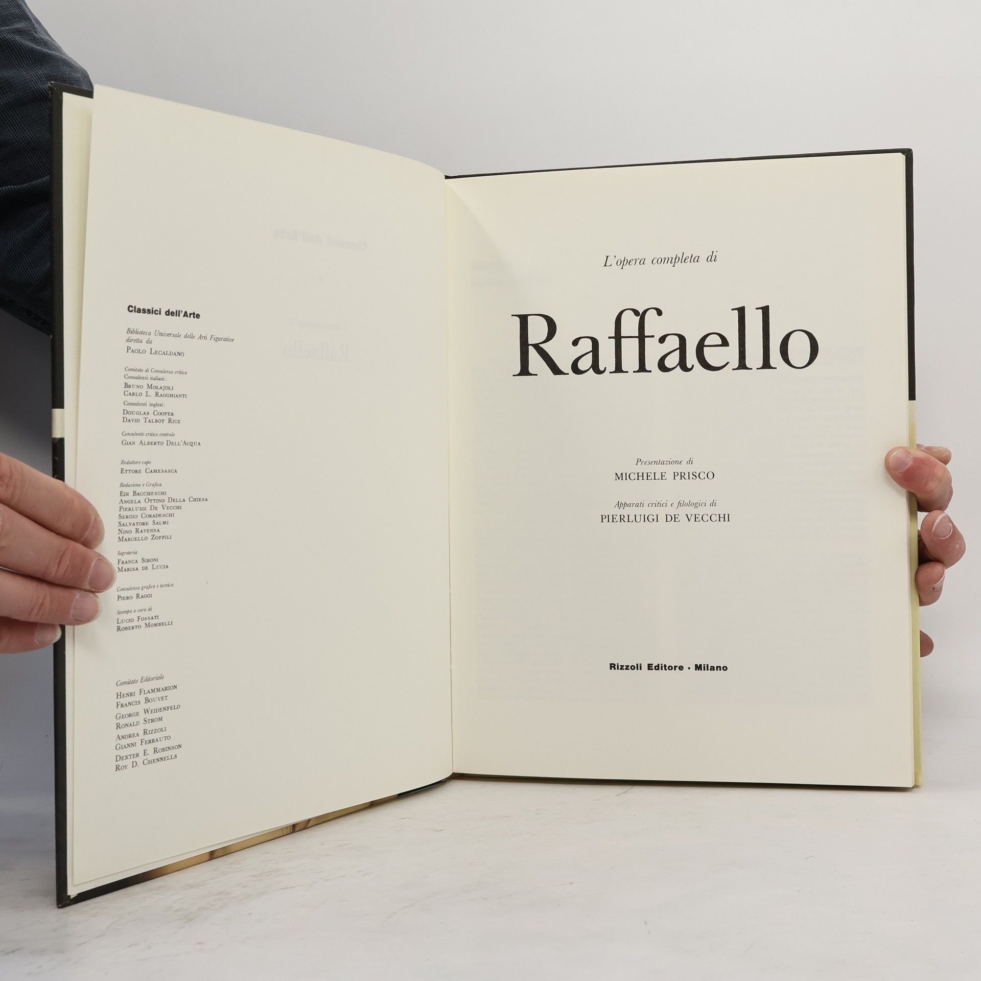Michele Prisco L'opera completa di Raffaello