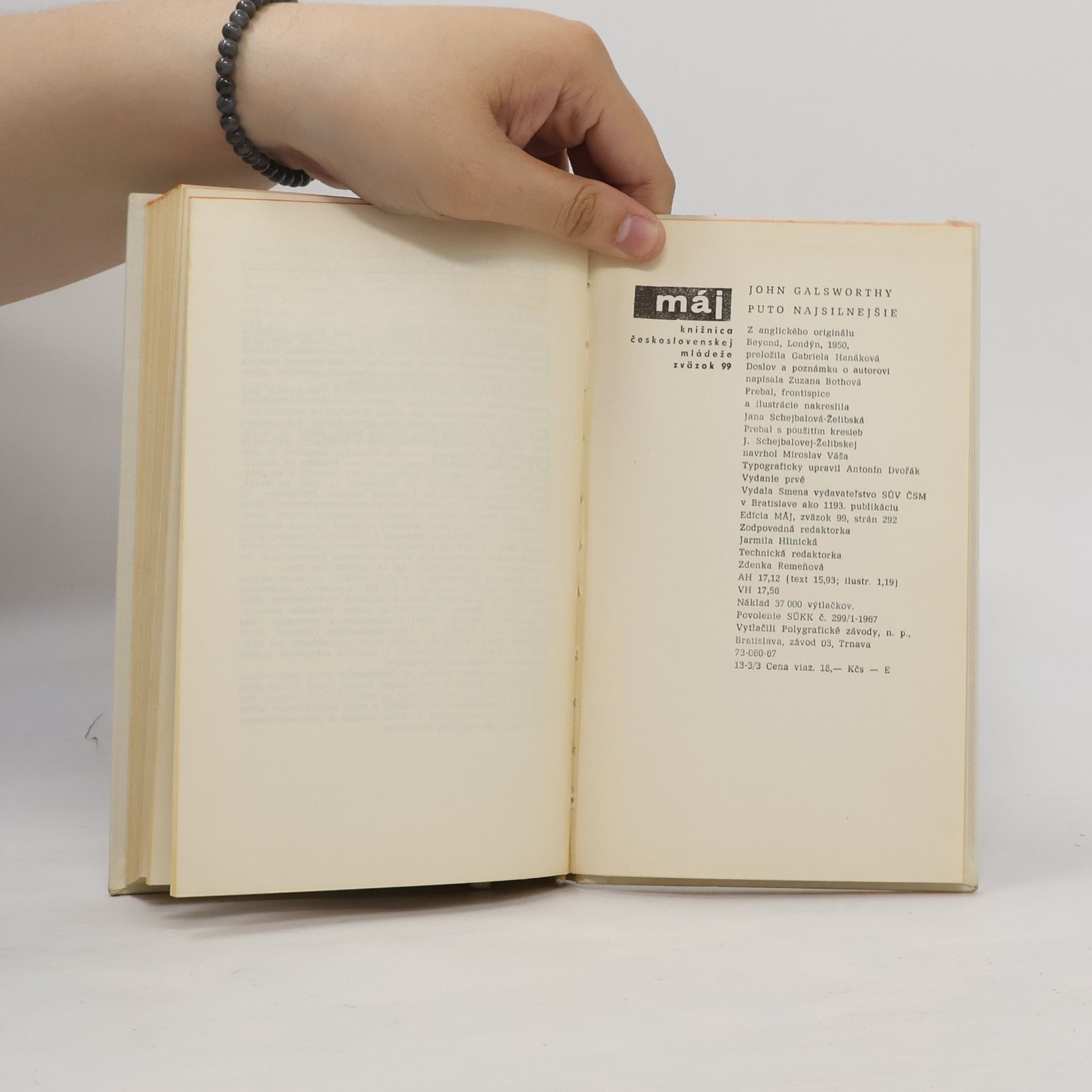 John Galsworthy Puto najsilnejšie