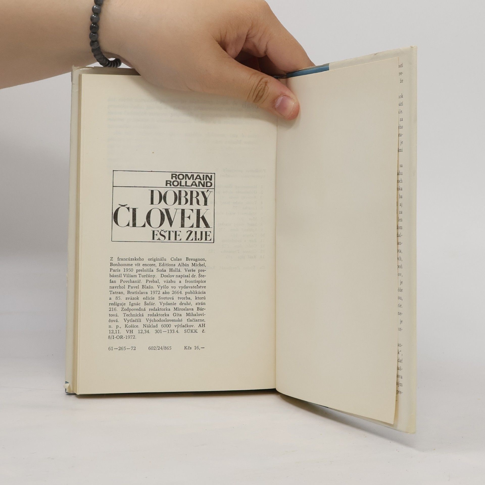 Romain Rolland Dobrý človek ešte žije