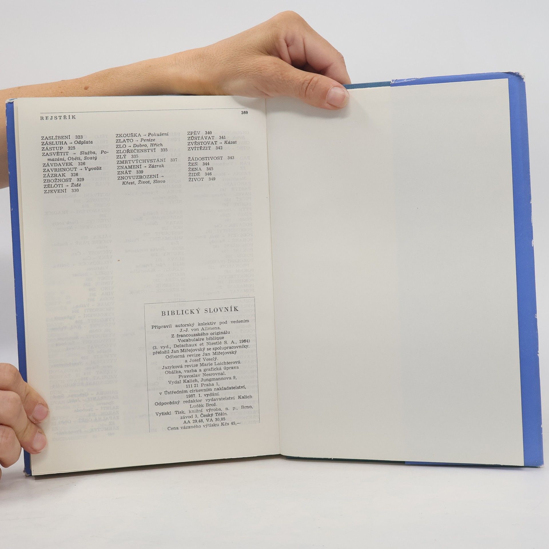 Collectif d'auteurs Biblický slovník