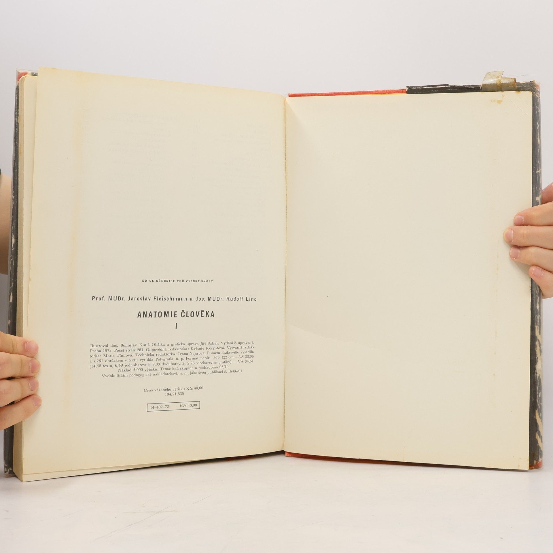 Rudolf Linc Anatomie člověka I