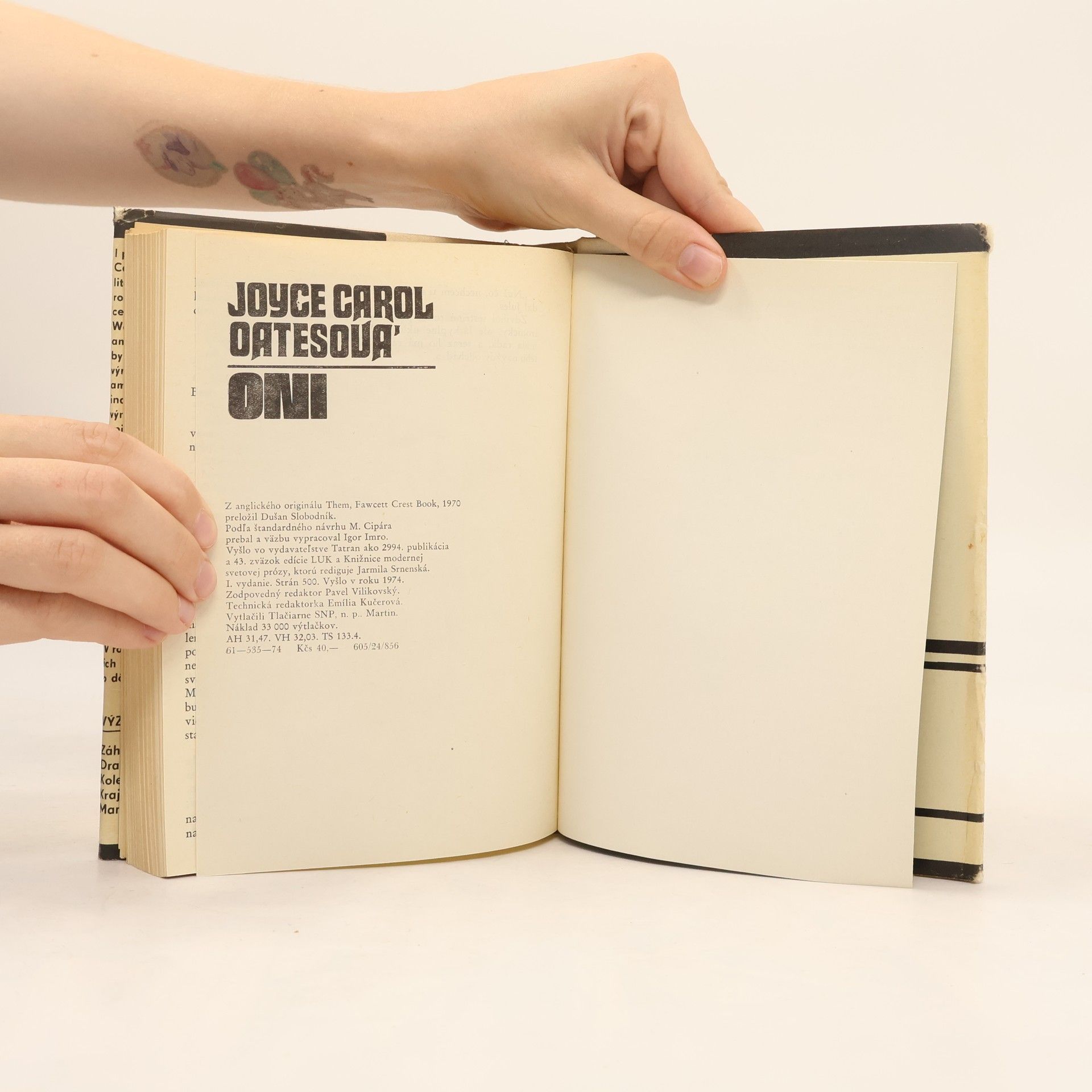Joyce Carol Oates Oni