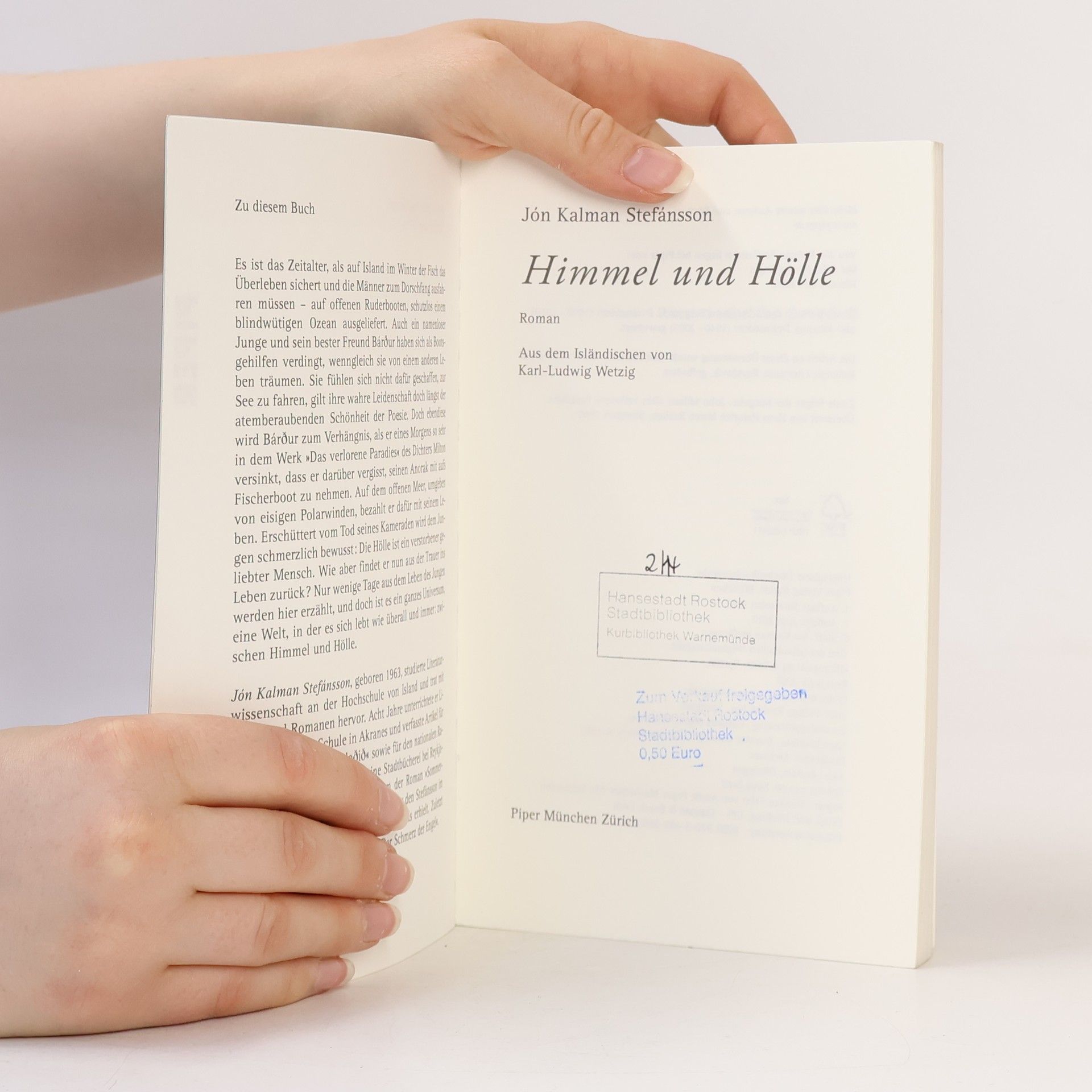 Jón Kalman Stefánsson Himmel und Hölle