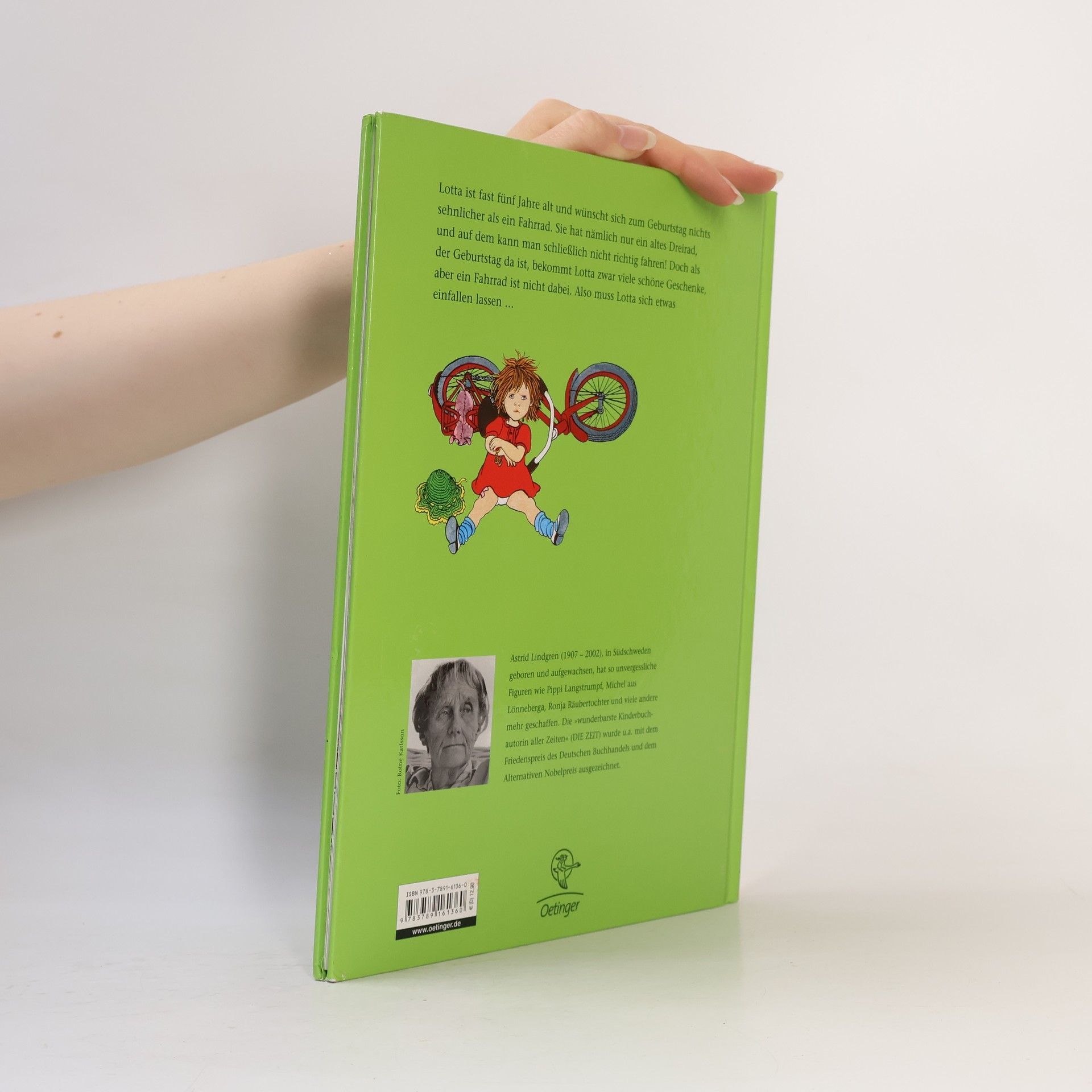 Astrid Lindgren Na klar, Lotta kann Rad fahren