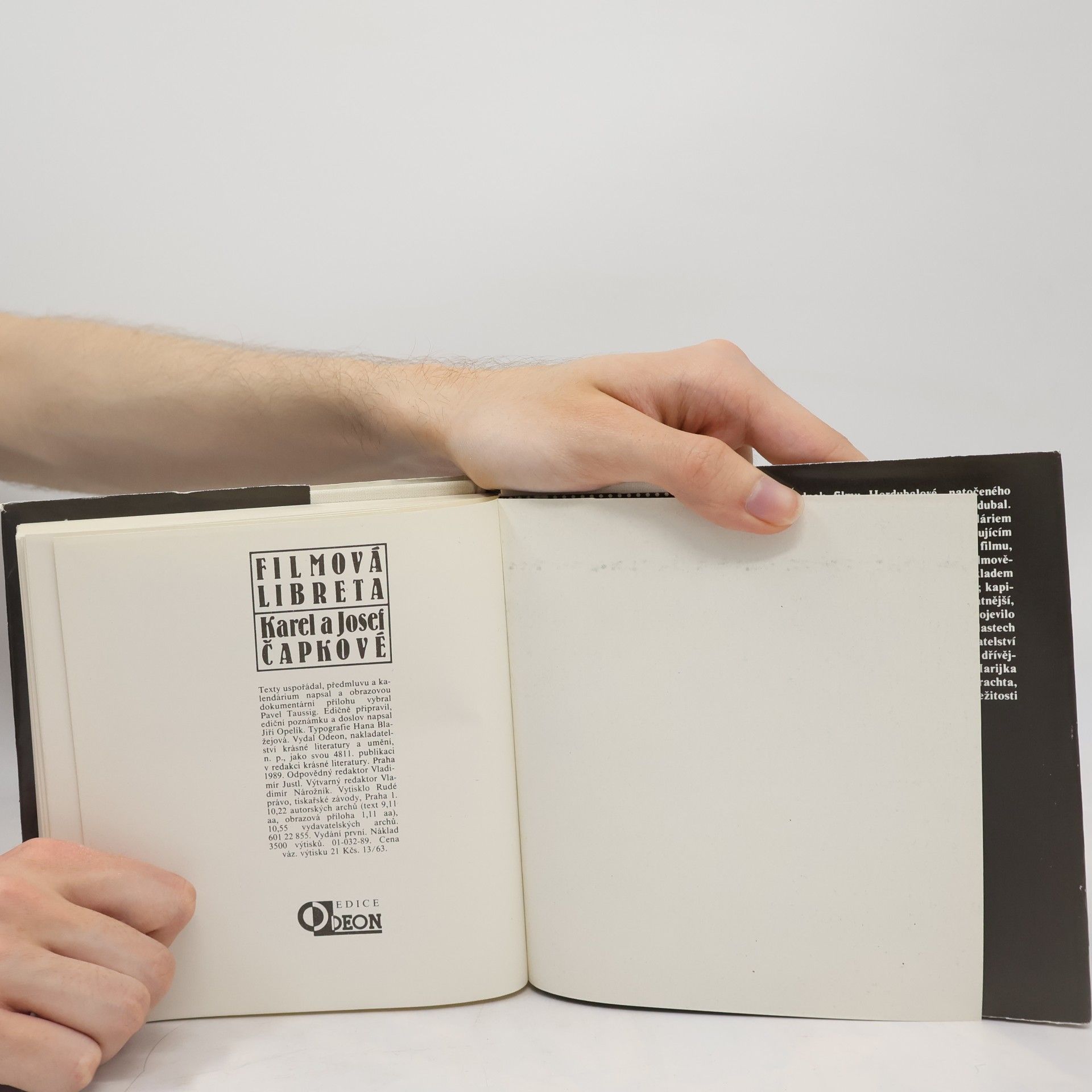 Karel Čapek Filmová libreta
