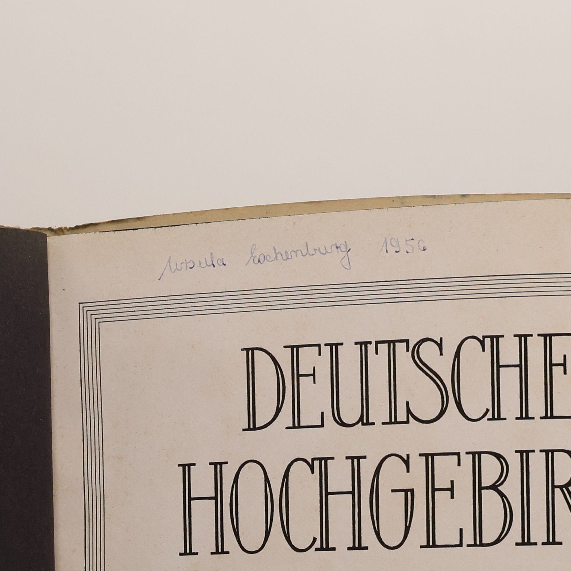 Hans Brandenburg Deutsches Hochgebirge