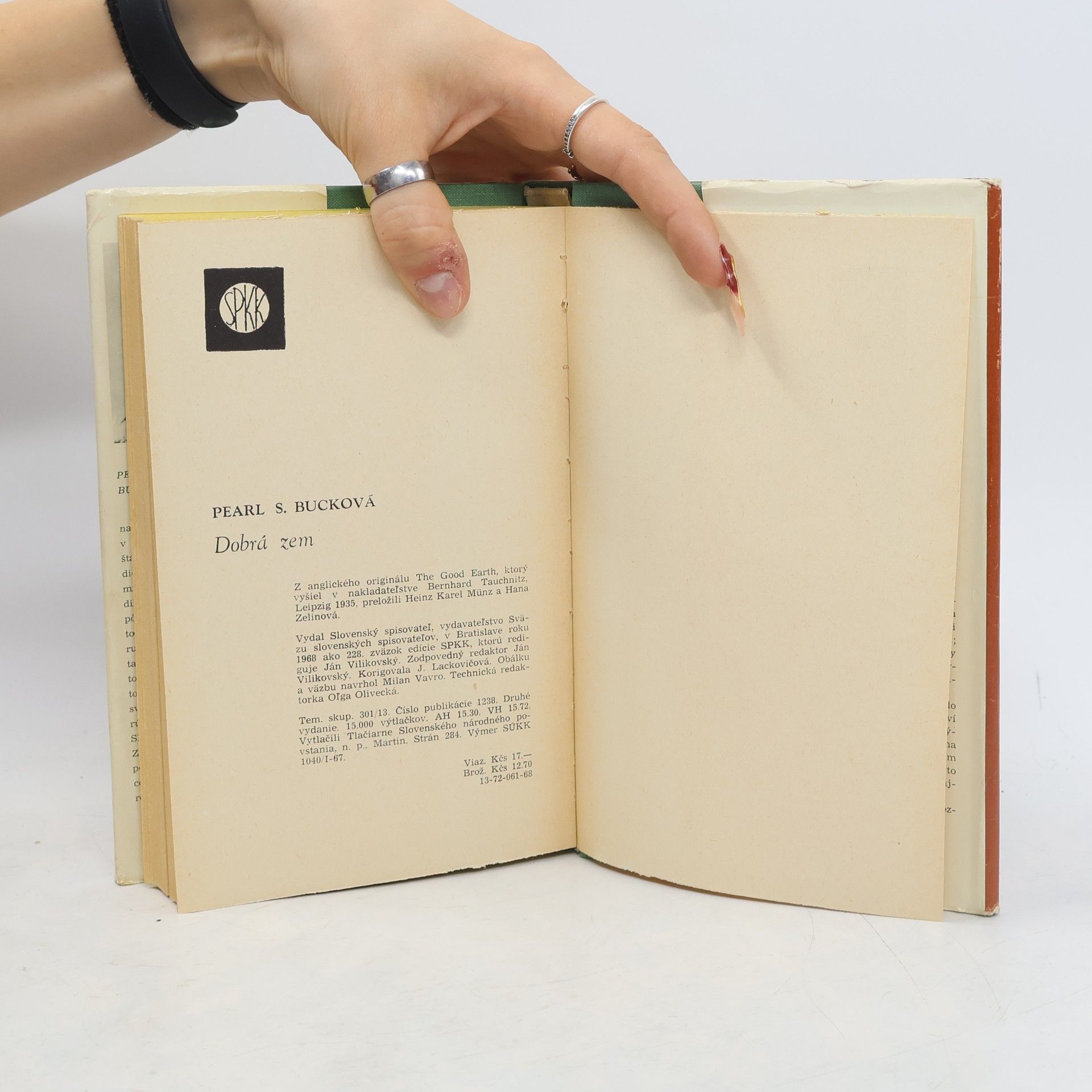 Pearl S. Buck Dobrá zem