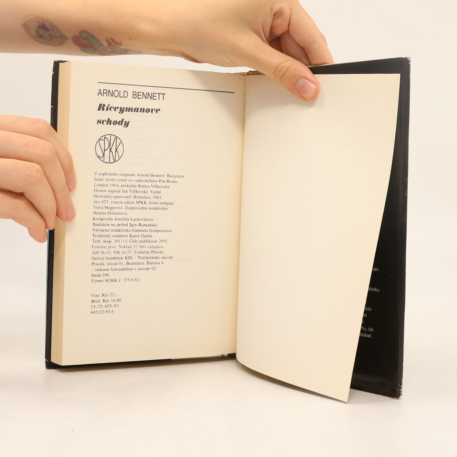 Arnold Bennett Riceymanove schody
