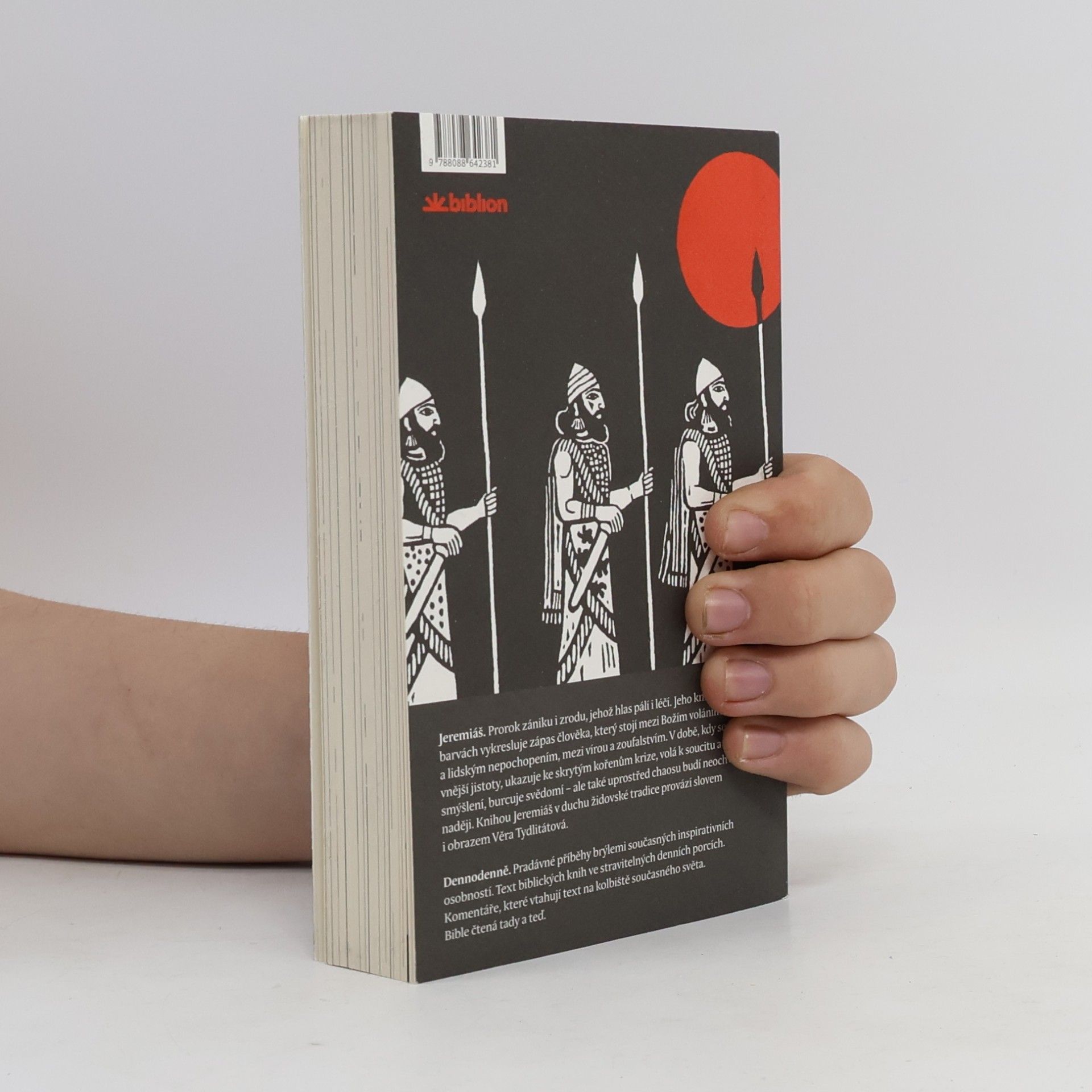 Věra Tydlitátová Jeremiáš, biblickým textem provází Věra Tydlitátová