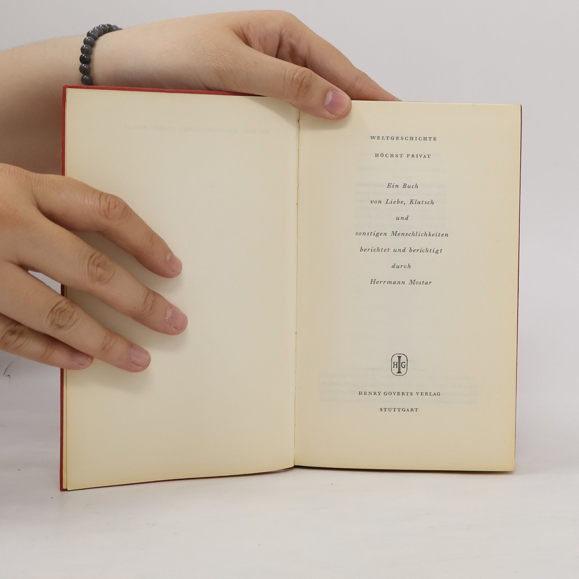 Various authors Mostars Weltgeschichte
