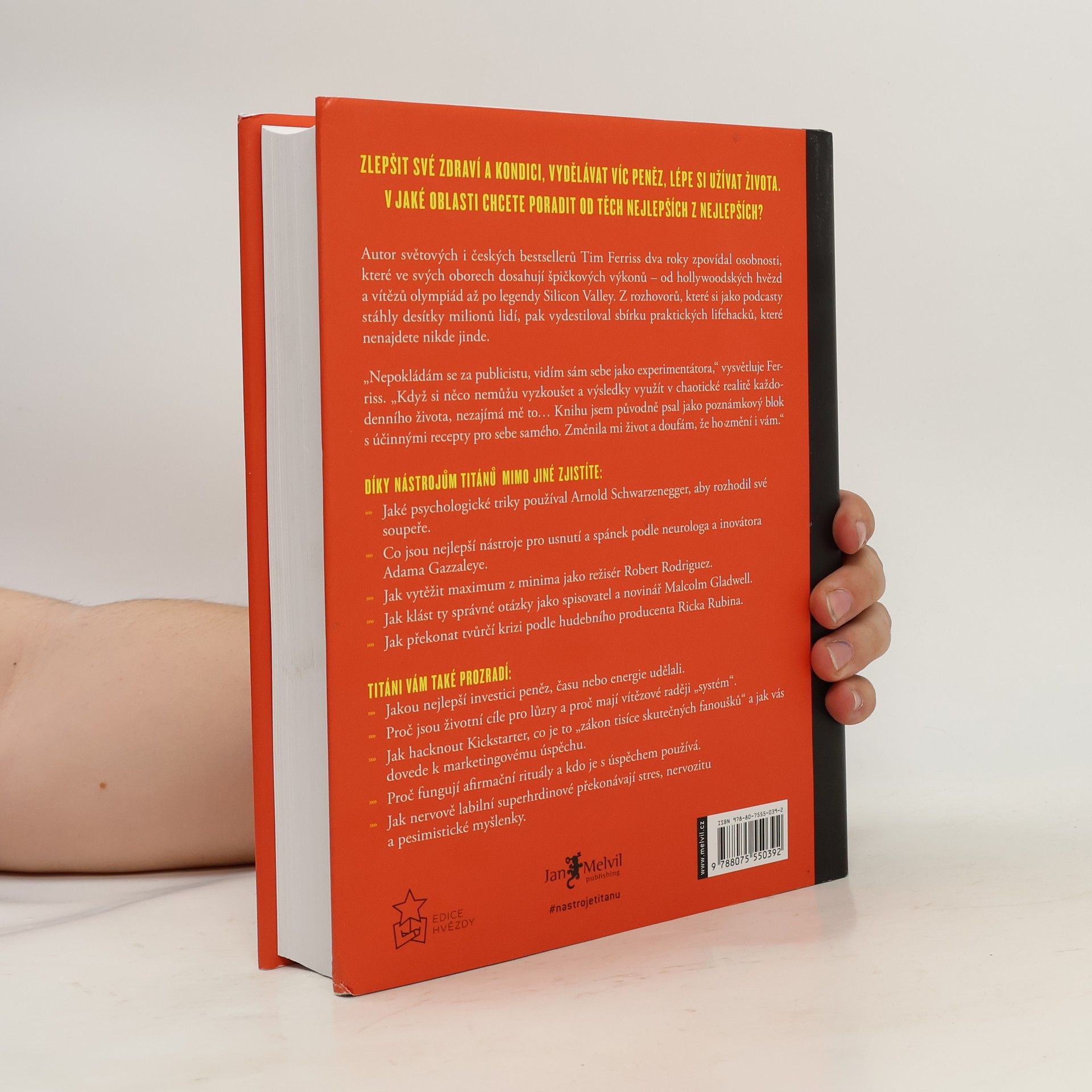 Timothy Ferriss Nástroje titánů. Návyky a taktiky výjimečných osobností, miliardářů a světových ikon