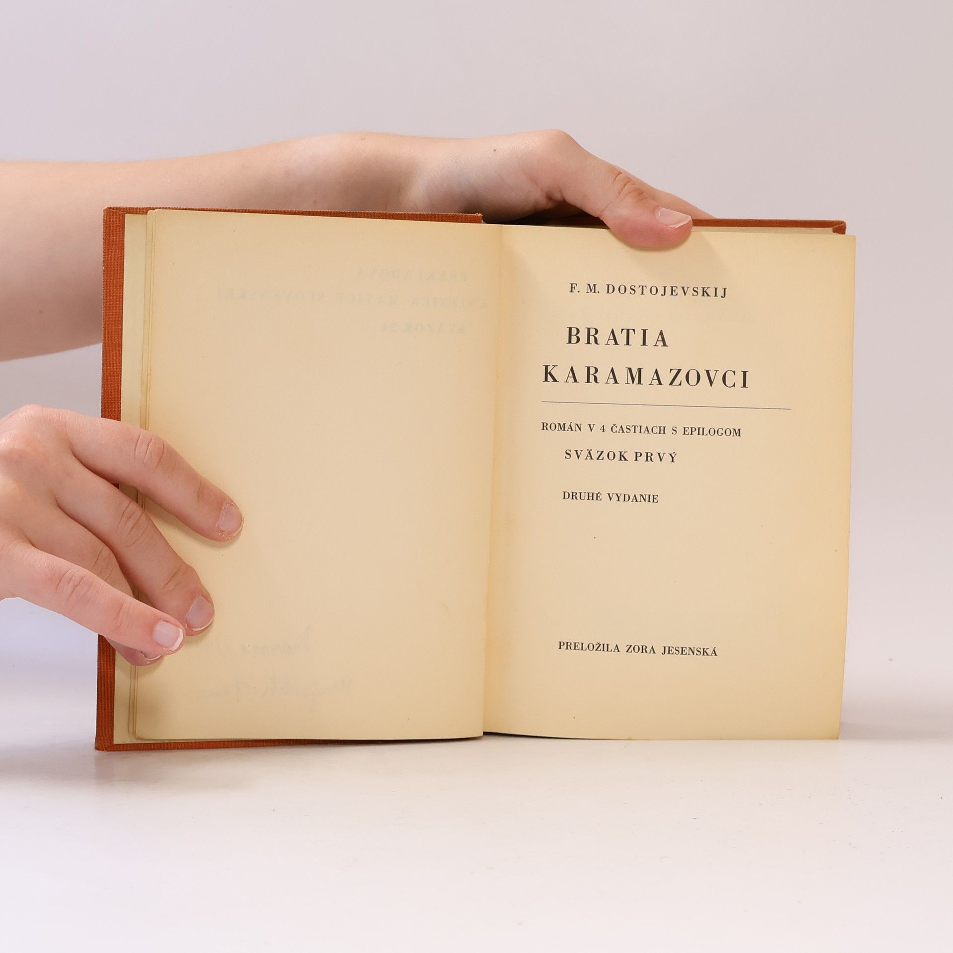 Fyodor Dostoyevsky Bratia Karamazovci I.