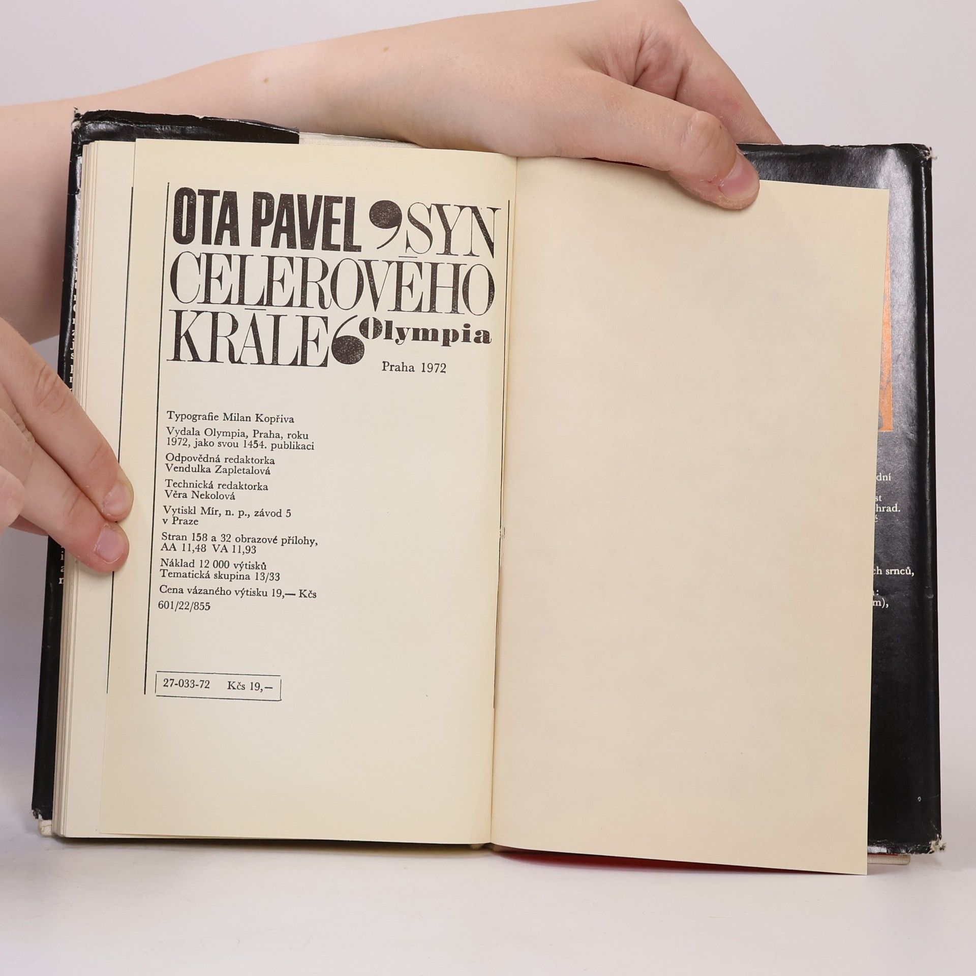 Ota Pavel Syn celerového krále