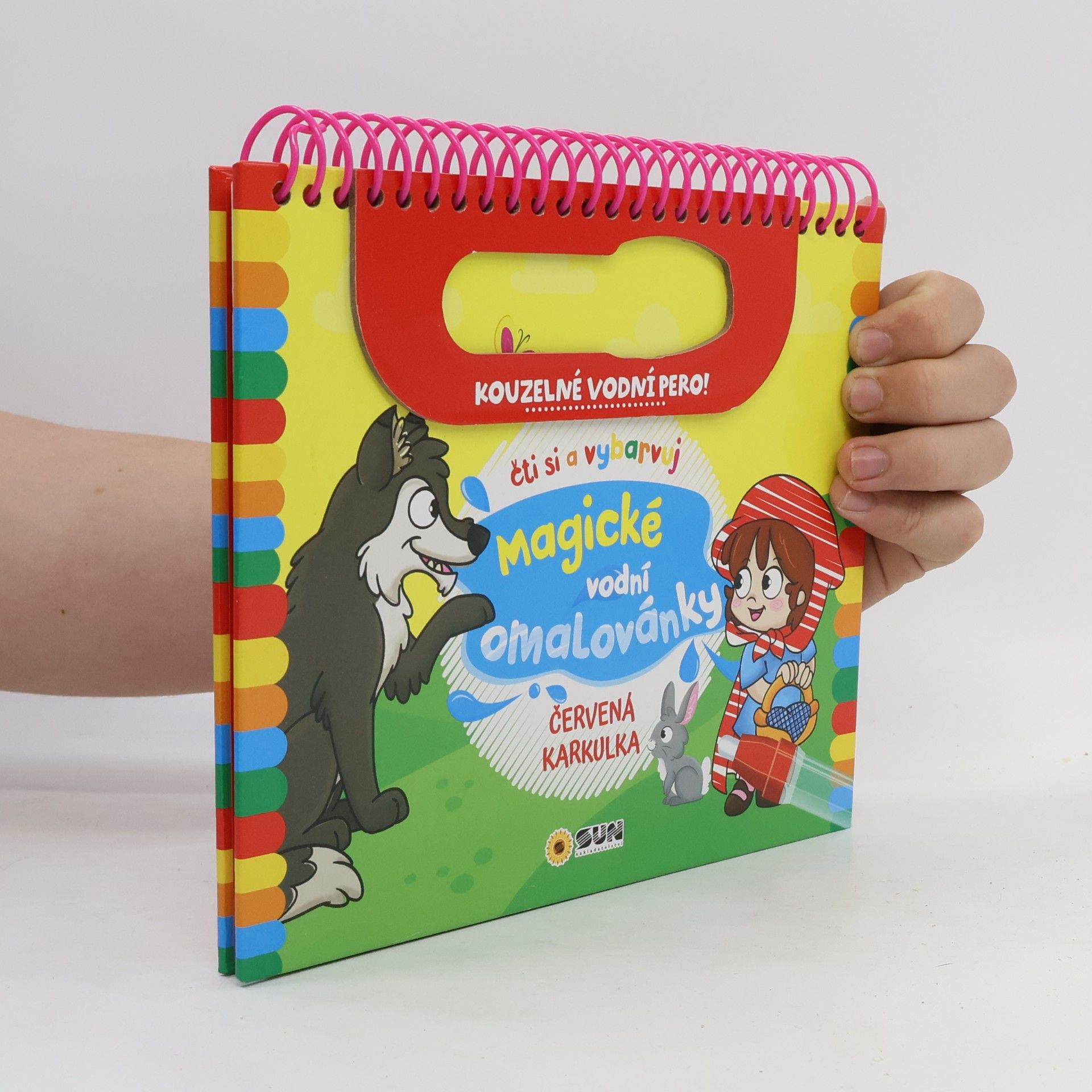 Autores varios Červená karkulka - Čti a vybarvuj Magické vodní omalovánky