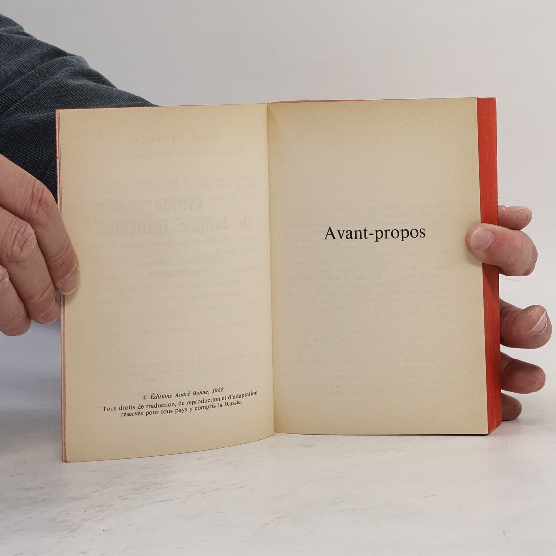 René Georgin Guide de Langue francaise