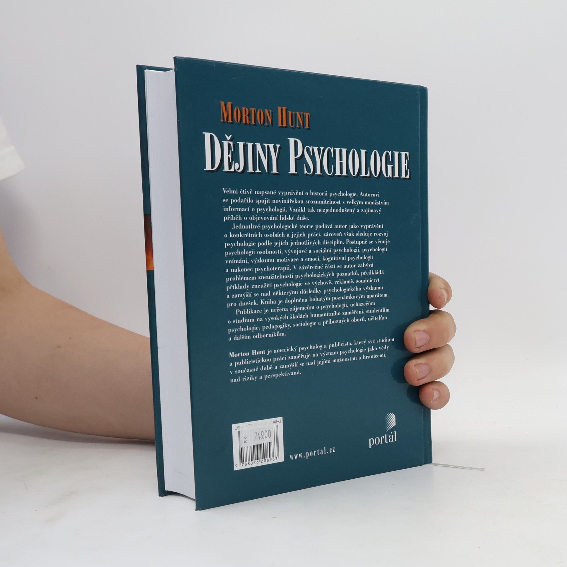 Morton Hunt Dějiny psychologie