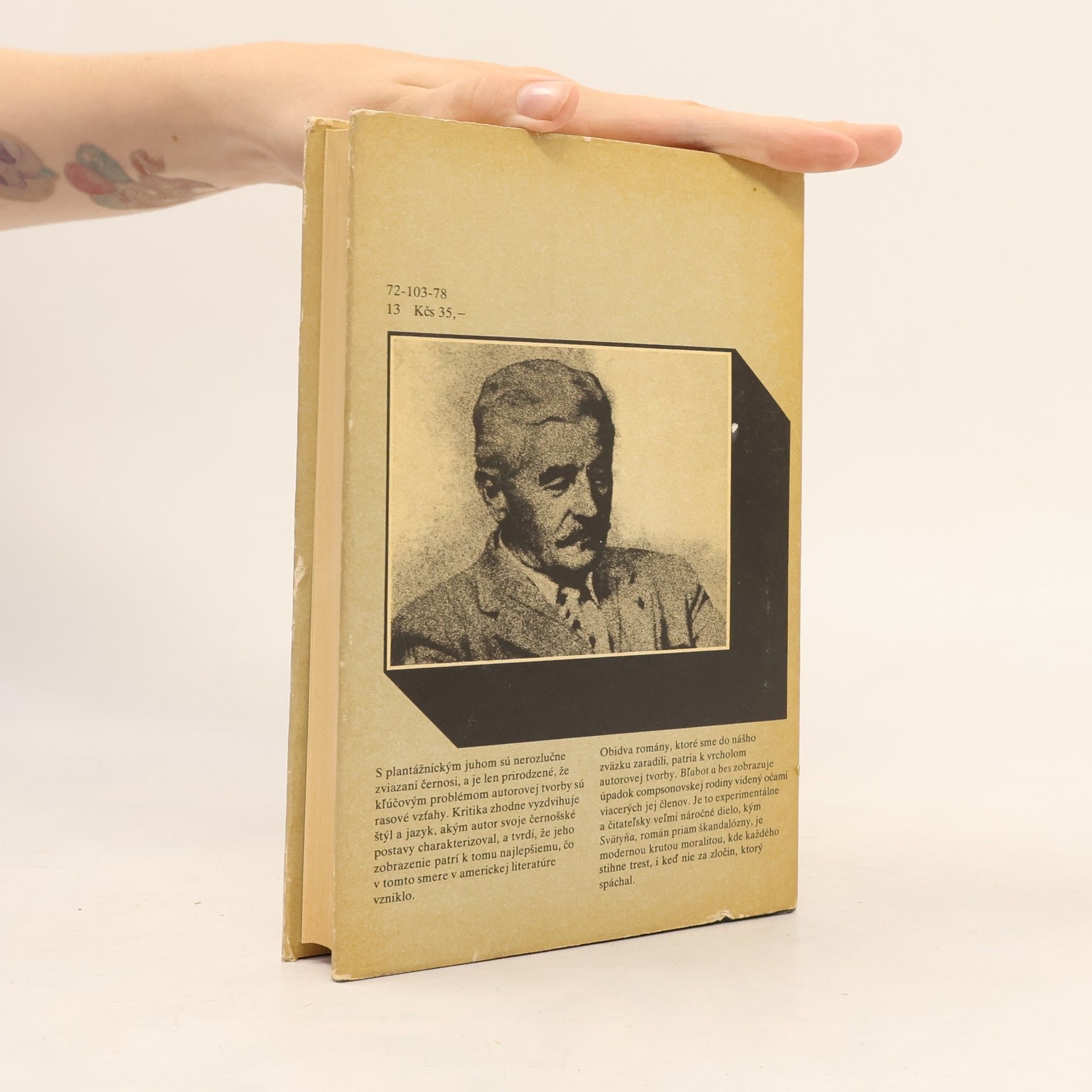 William Faulkner Bľabot a bes; Svätyňa
