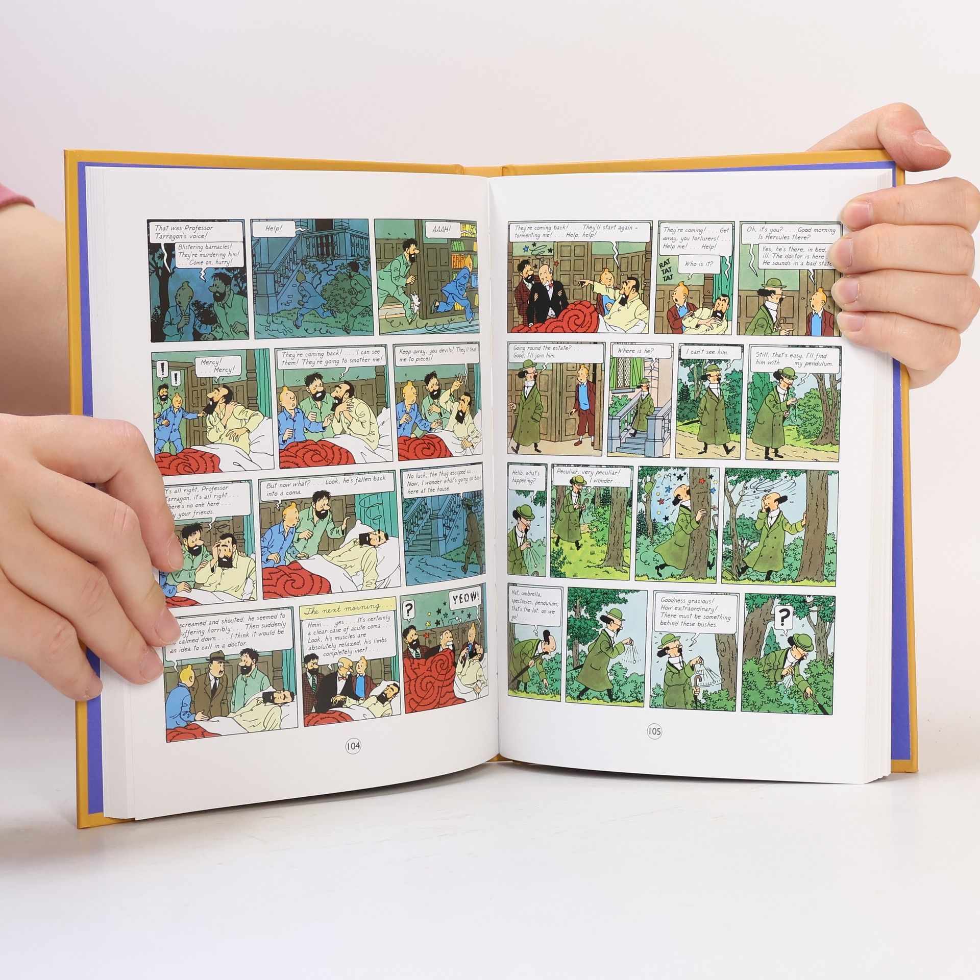 Hergé Adventures of Tintin 3 Complete Adventures in 1 Volume