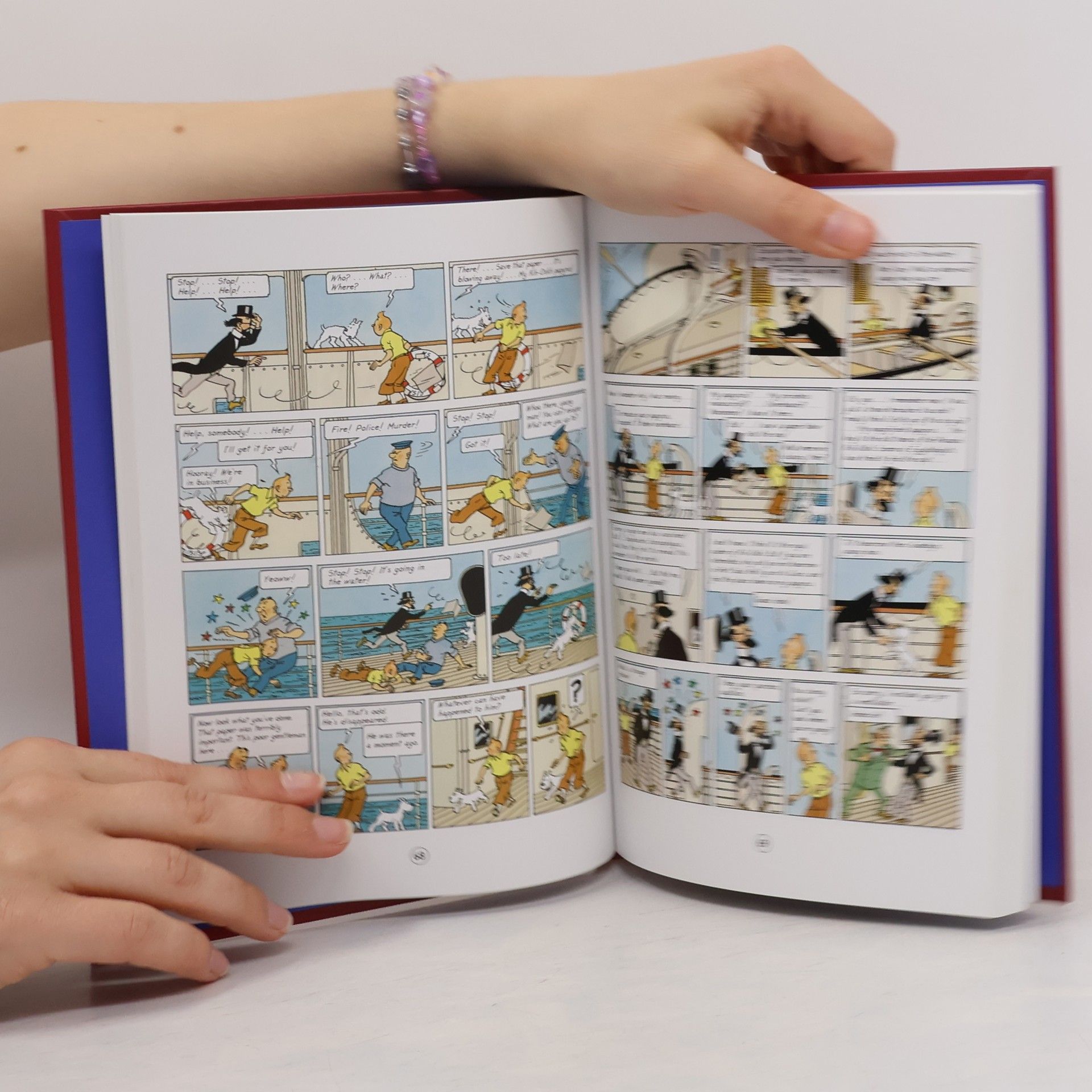 Hergé Adventures of Tintin 3 Complete Adventures in 1 Volume