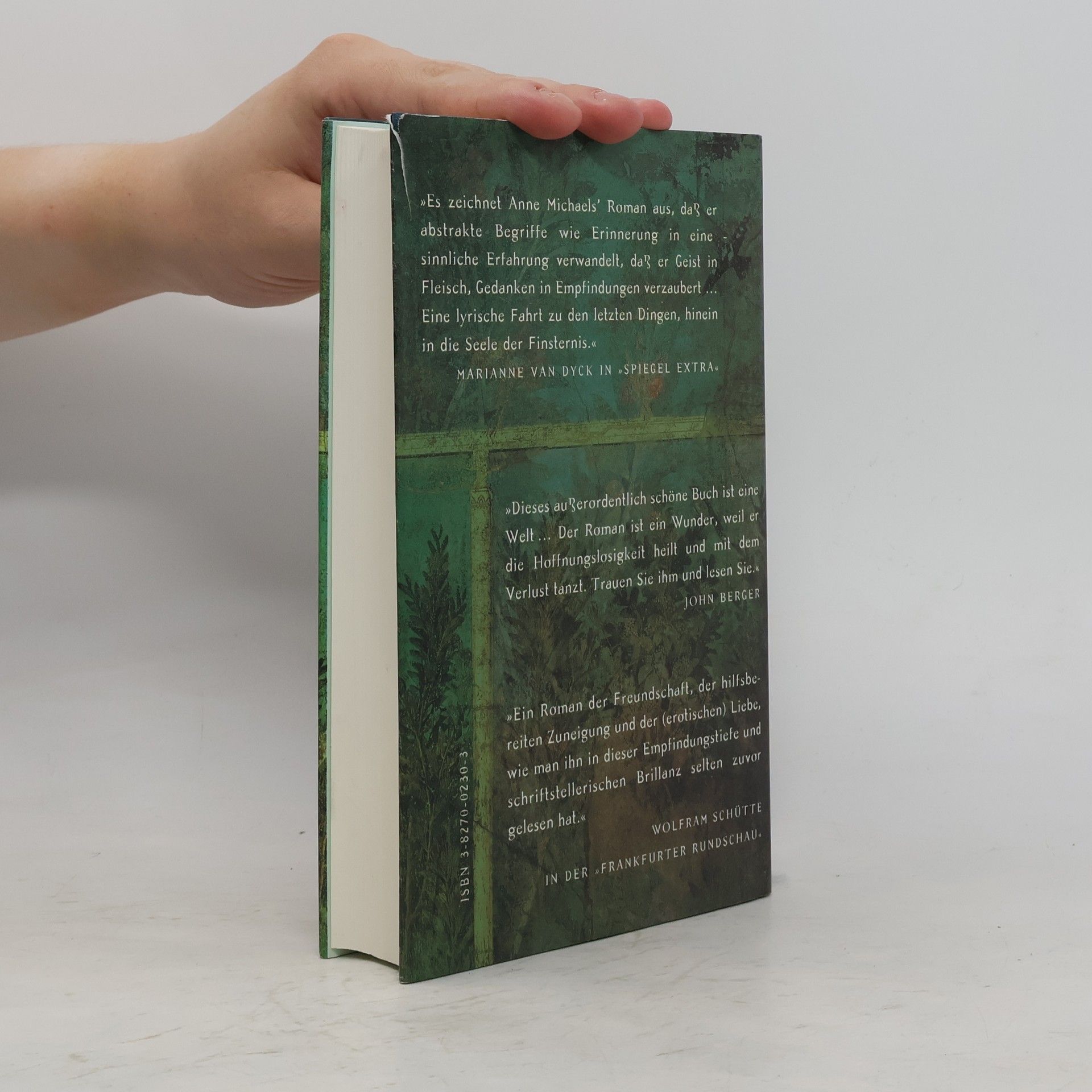 Anne Michaels Flucht Stücke