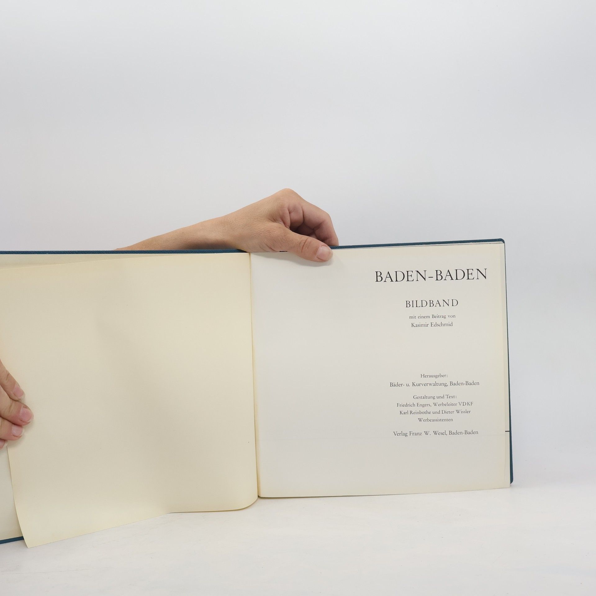Kasimir Edschmid Baden-Baden