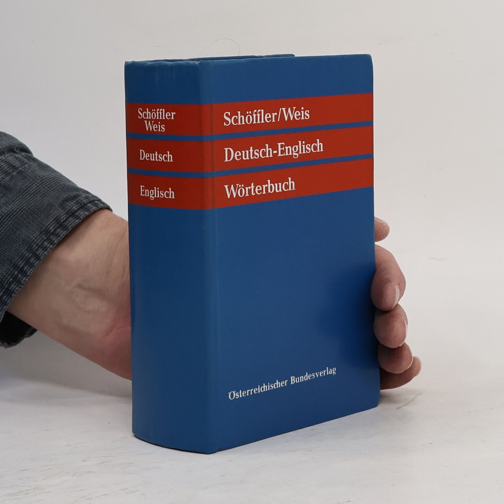 Erich Weis Schöffler-Weis Wörterbuch der englischen und deutschen Sprache
