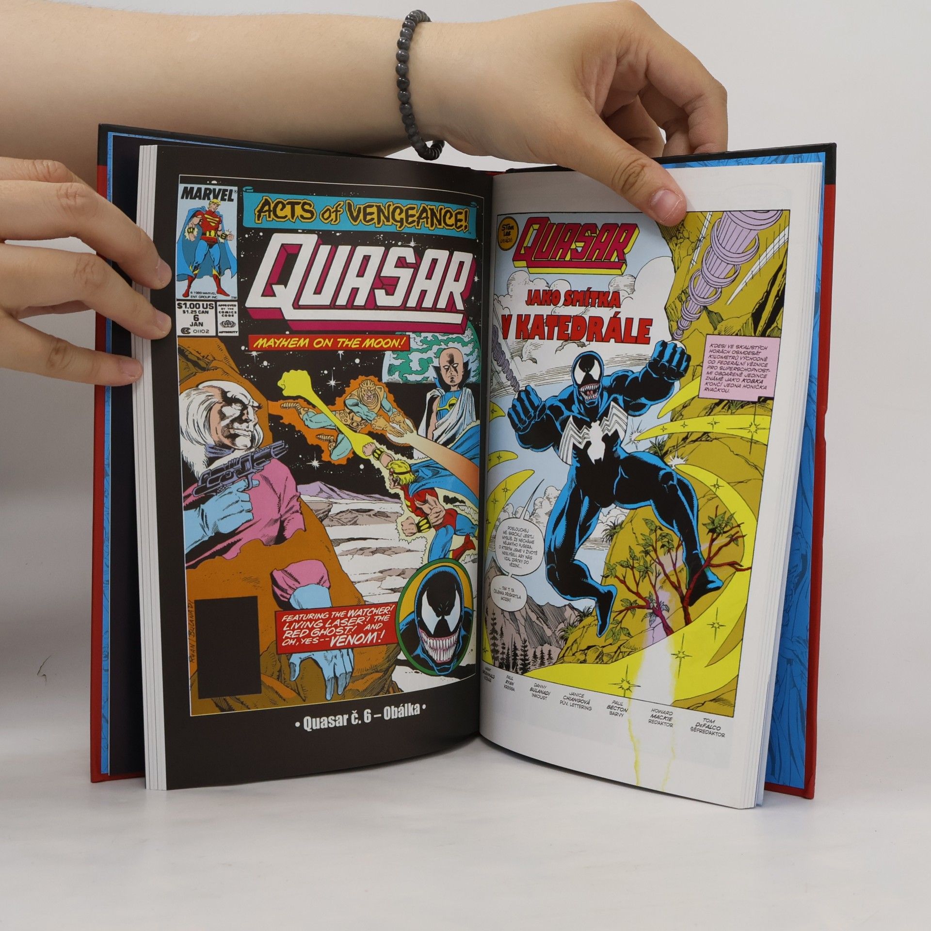 Paul Ryan Quasar (Wendell Vaughn). Nejmocnější hrdinové Marvelu 81