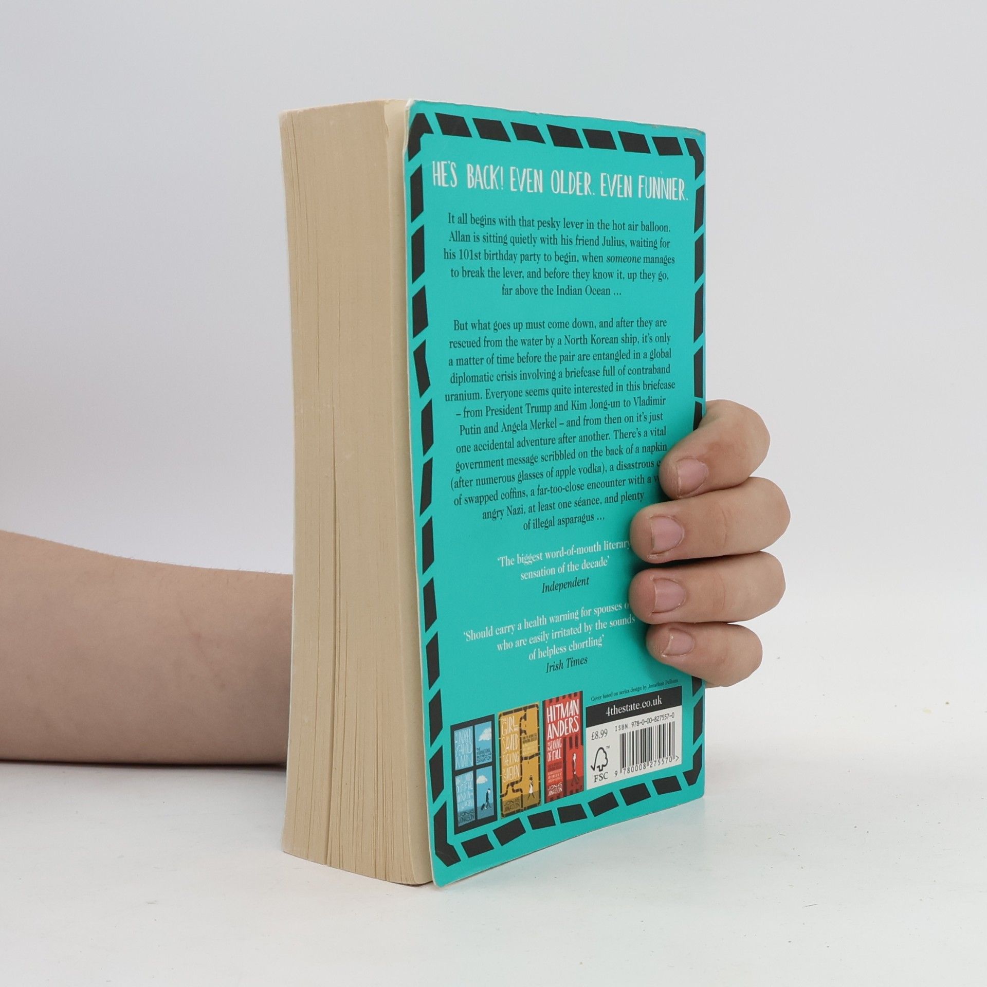Jonas Jonasson The accidental further adventures of the hundred-year-old man
