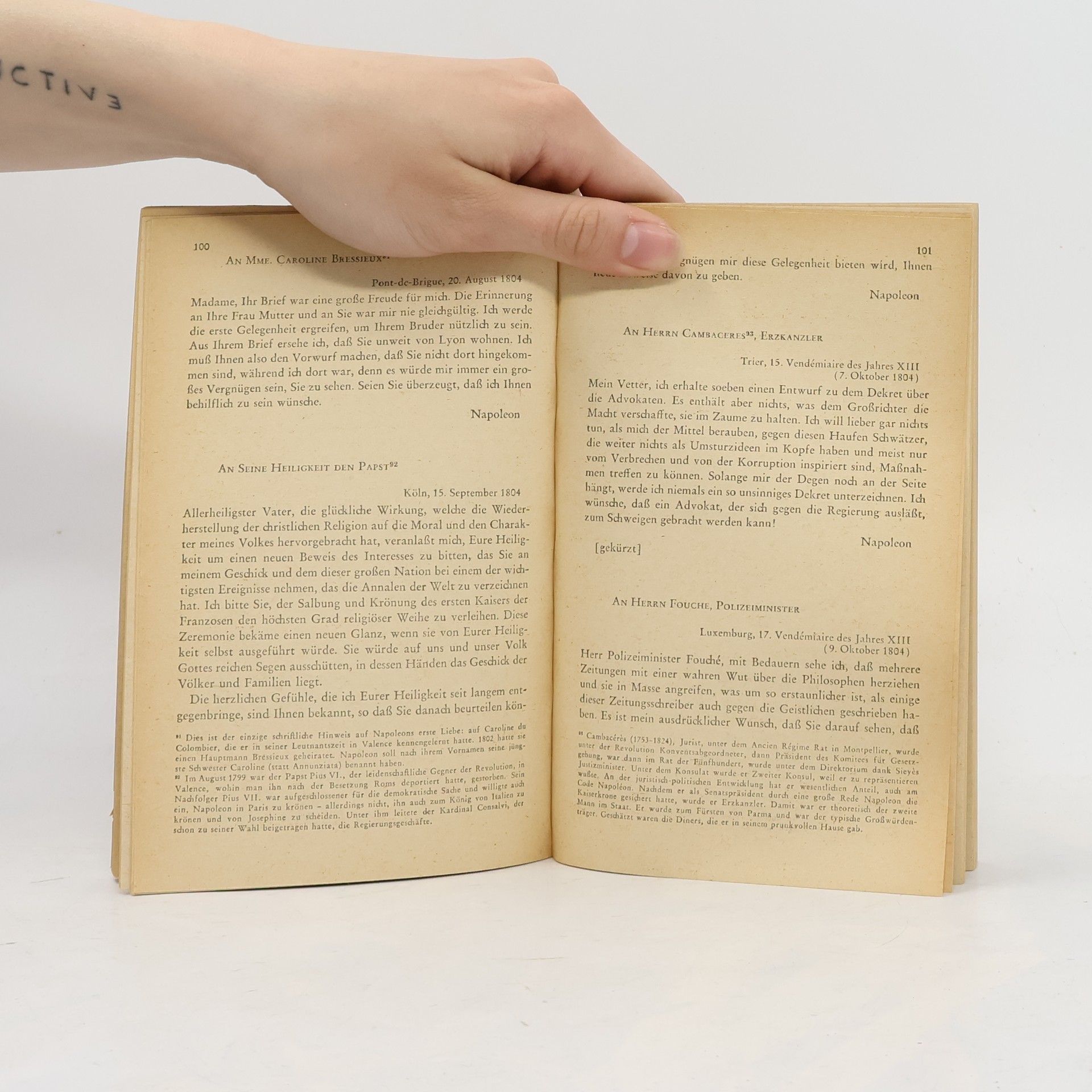 Collectif d'auteurs Napoleon Briefe