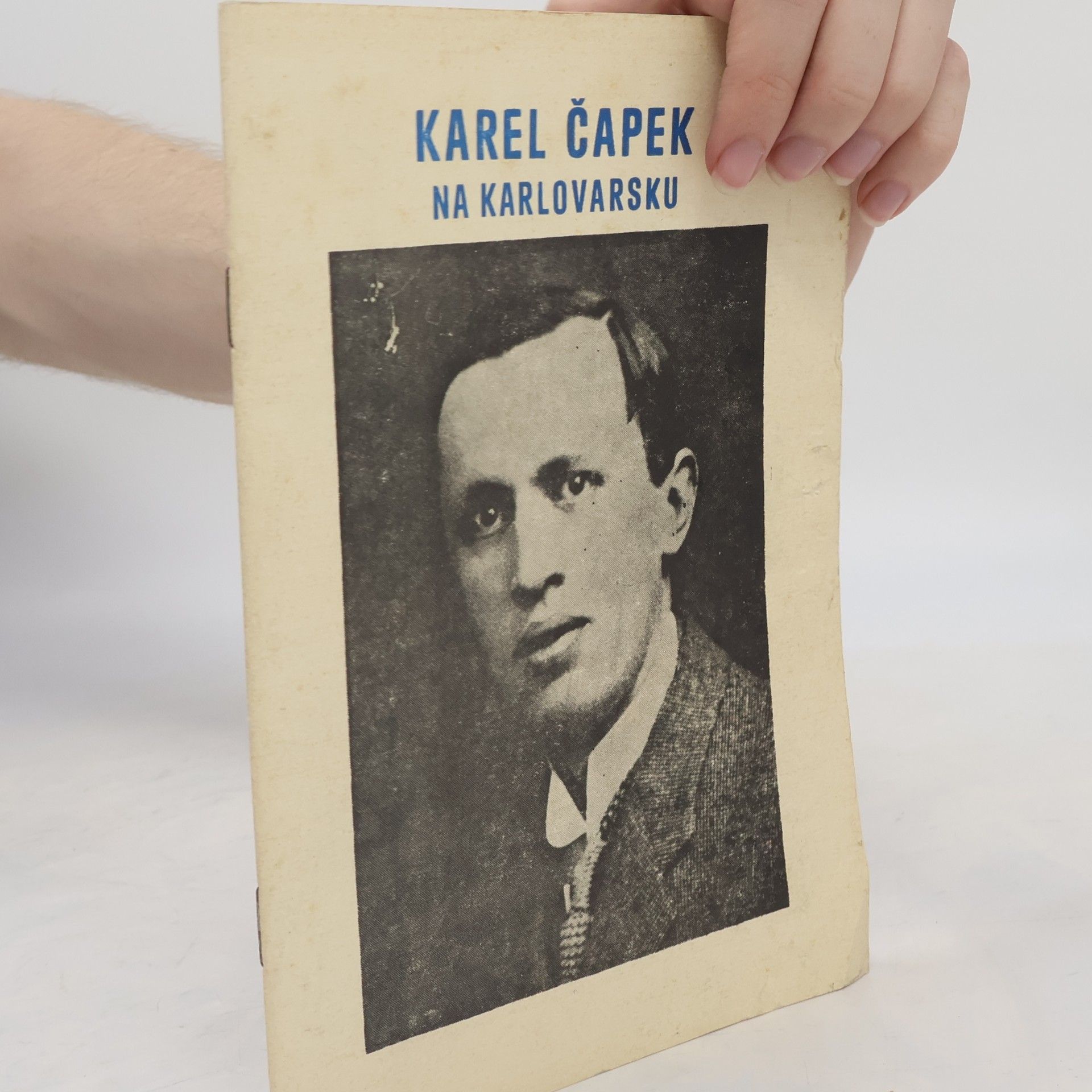 Hana Kopecká Karel Čapek na Karlovarsku