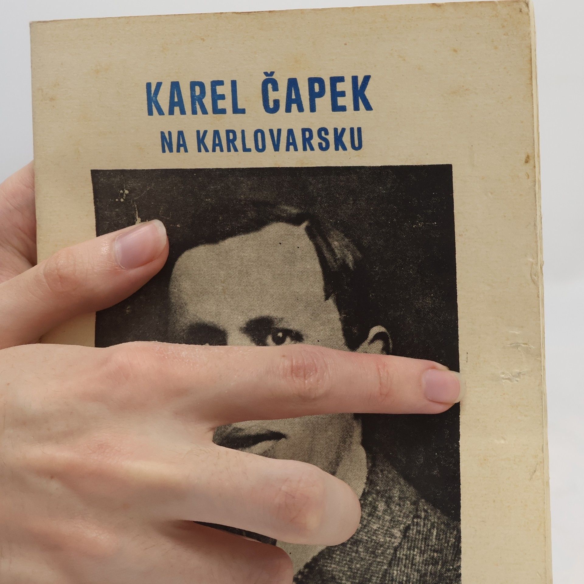 Hana Kopecká Karel Čapek na Karlovarsku