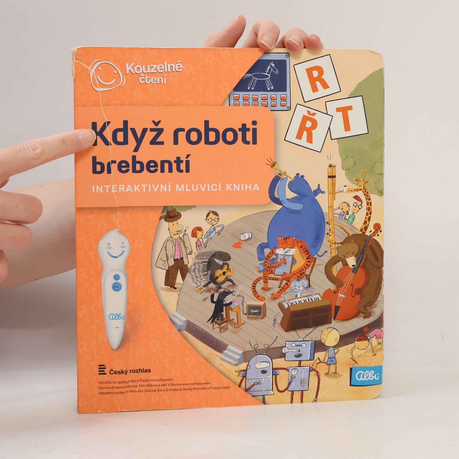 Ester Stará Když roboti brebentí. Interaktivní mluvicí kniha