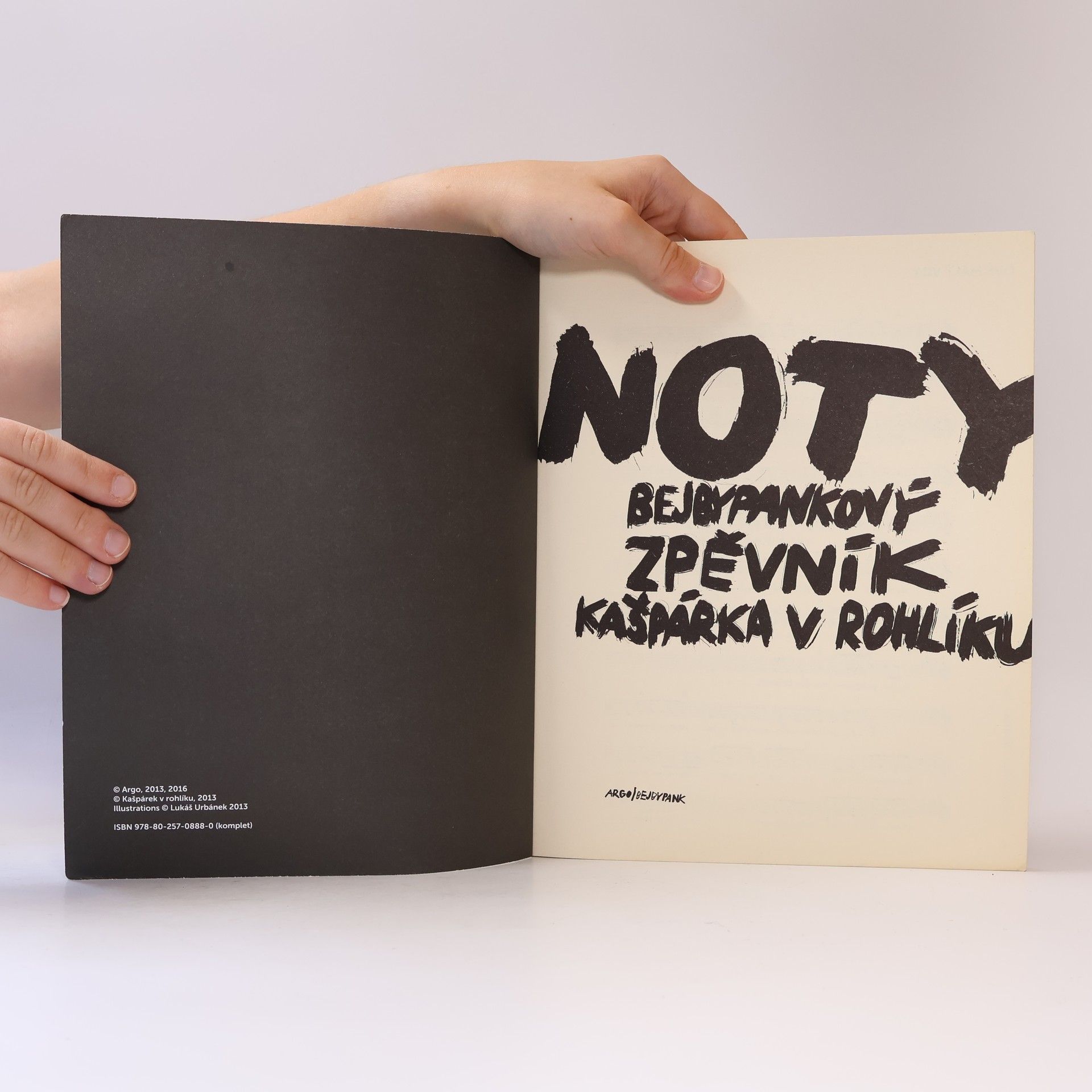 Auteurscollectief Noty. Bejbypankový zpěvník Kašpárka v rohlíku