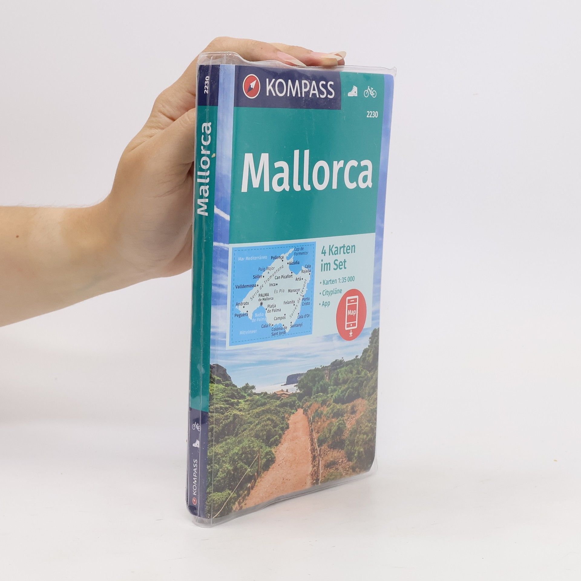 Autorenkollektiv Kompass Karte Mallorca, 4 Bl.