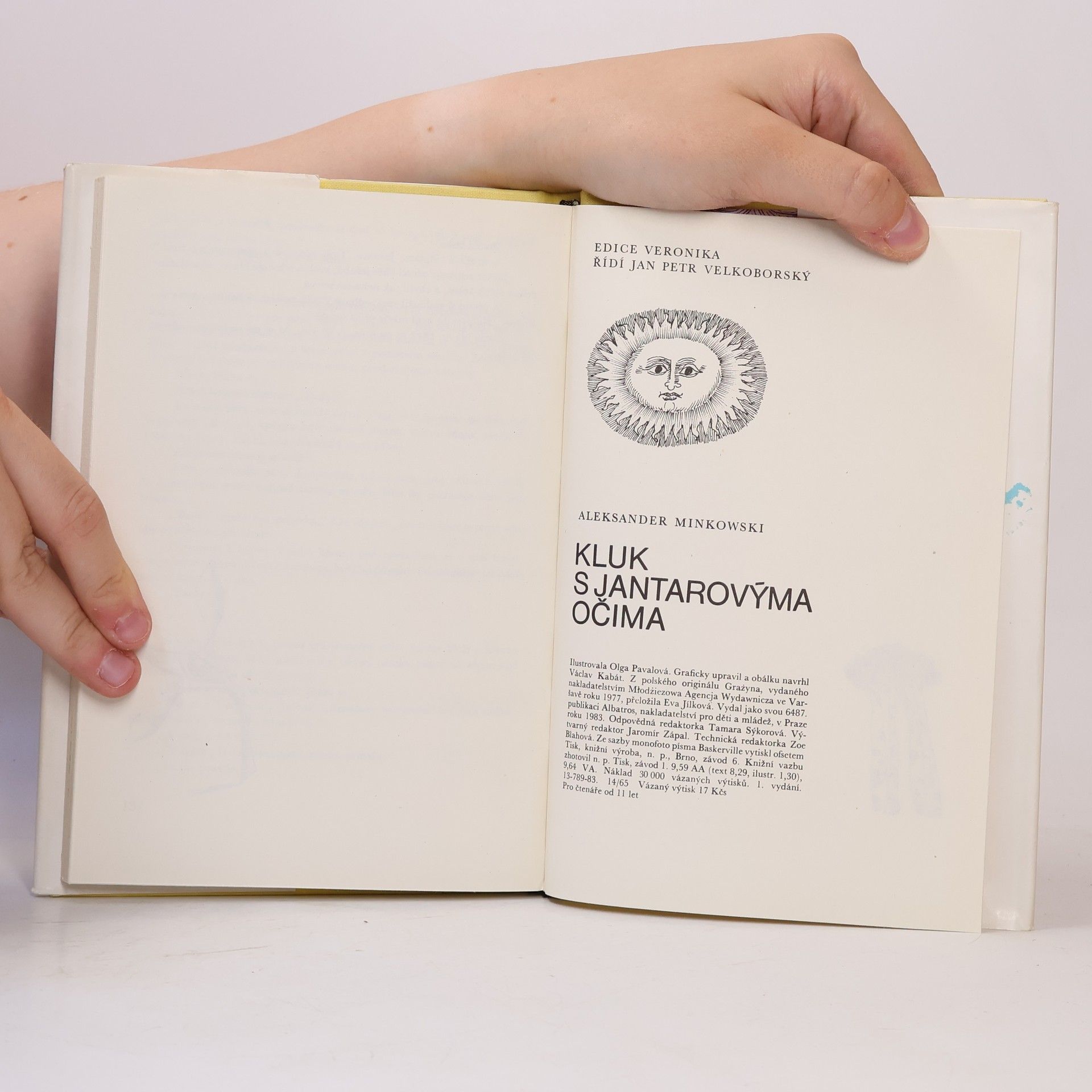 Aleksander Minkowski Kluk s jantarovýma očima