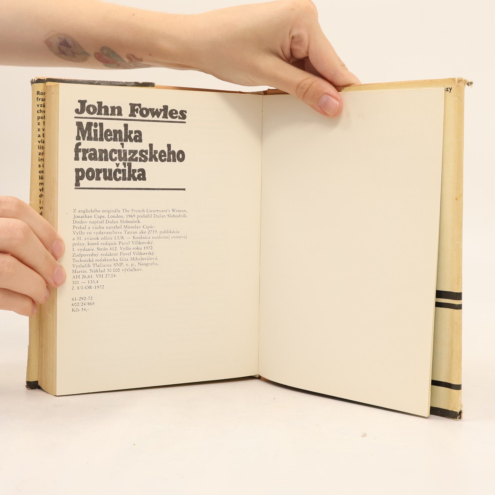 John Fowles Milenka francúzského poručíka