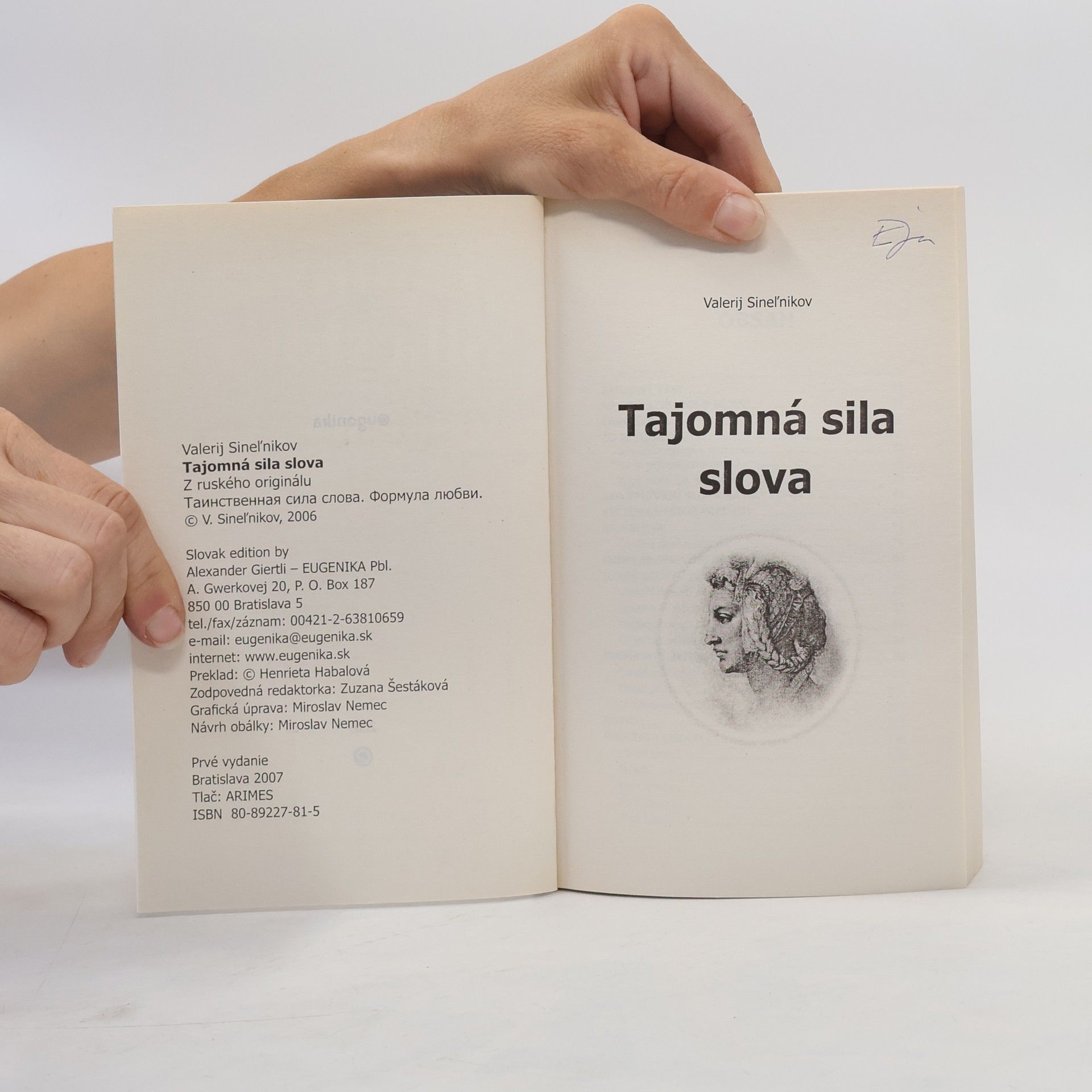 Valerij Vladimirovič Sinelnikov Tajomná sila slova