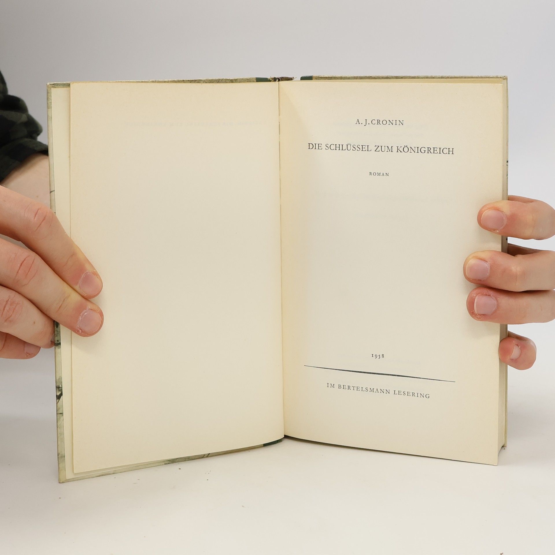 Archibald Joseph Cronin Die Schlüssel zum Königreich