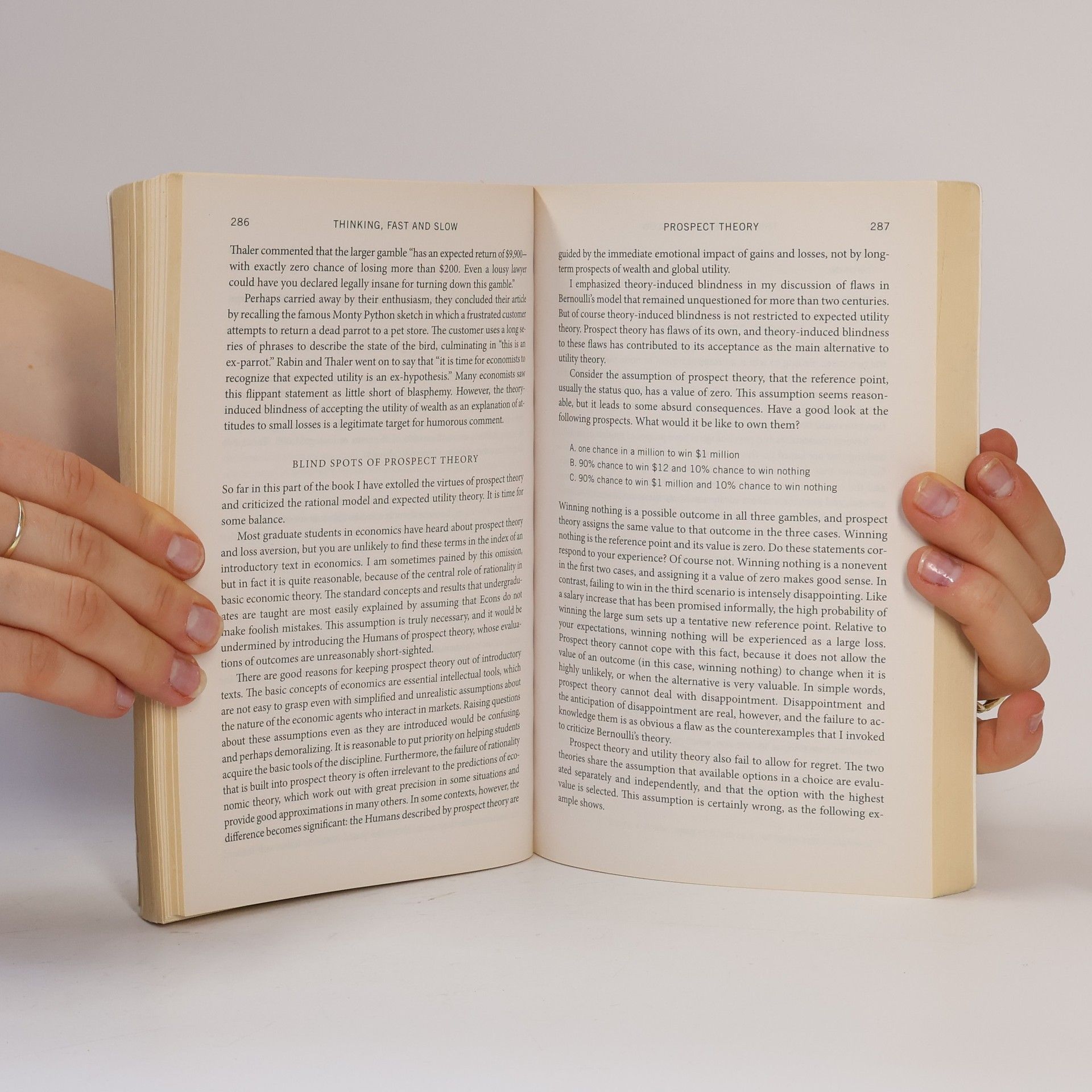 Daniel Kahneman Thinking, Fast and Slow