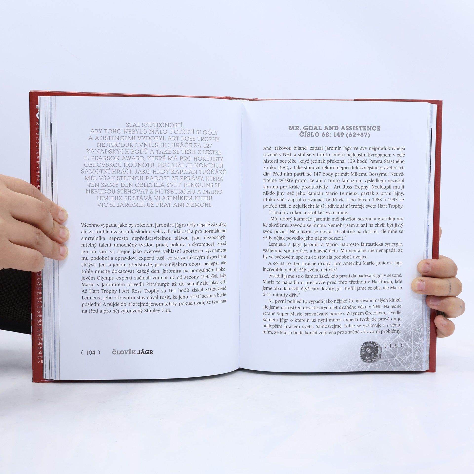 Petr Čermák Člověk Jágr : hokejová bible