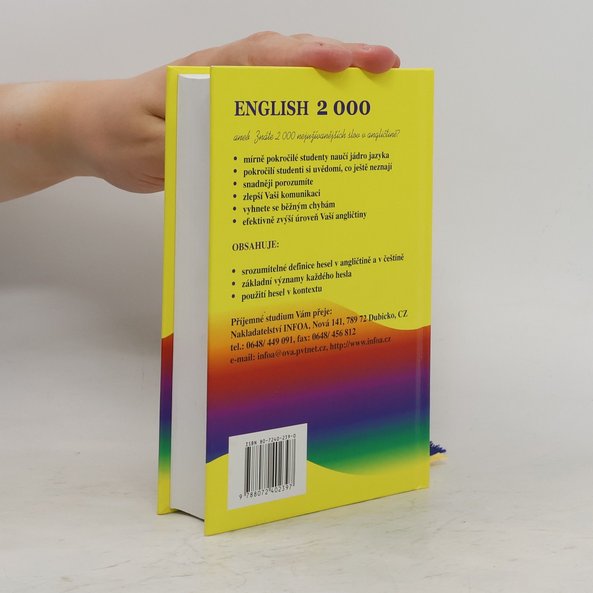 Kolektiv autorů English 2000, aneb, Znáte 2000 nejužívanějších slov v angličtině?