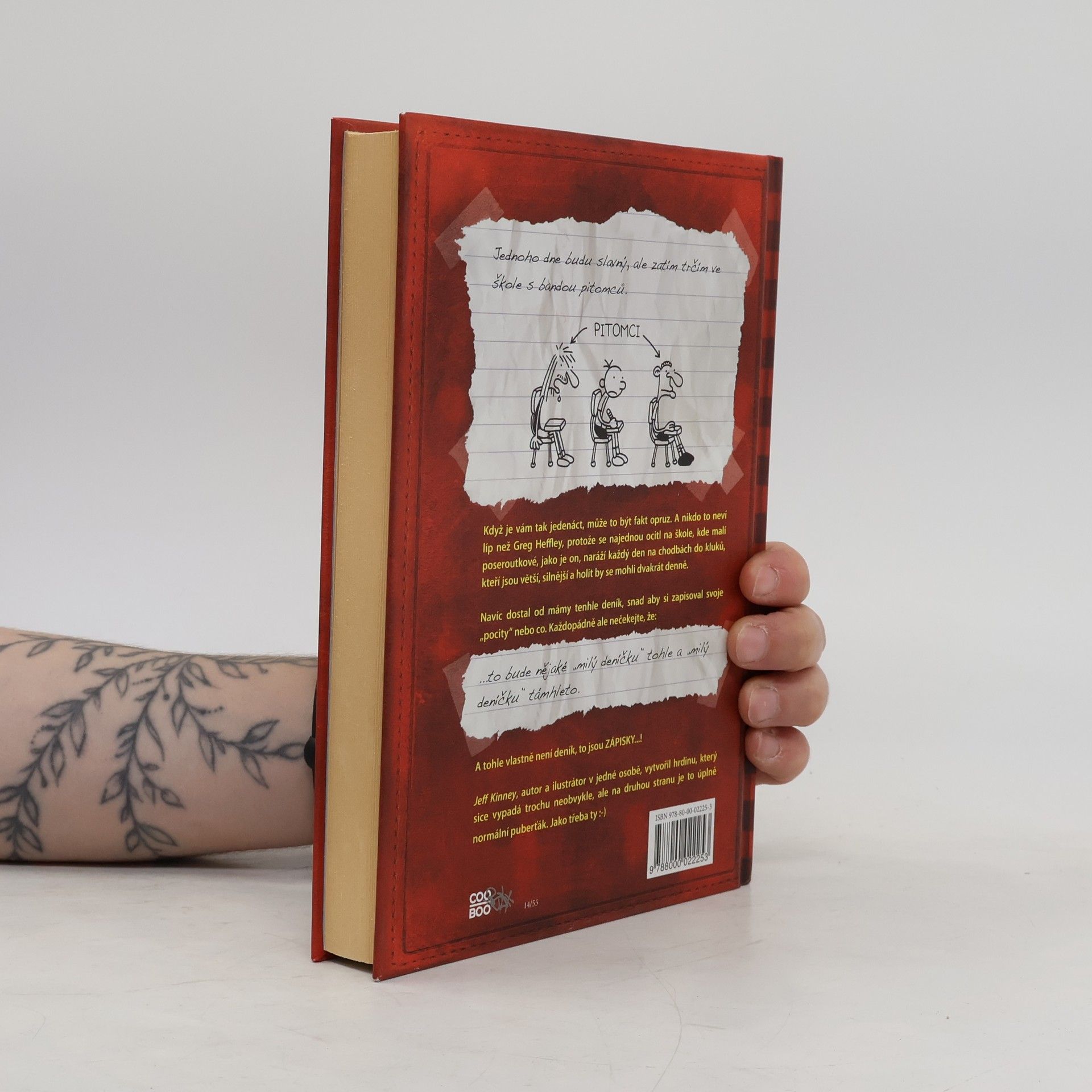 Jeff Kinney Deník malého poseroutky 1