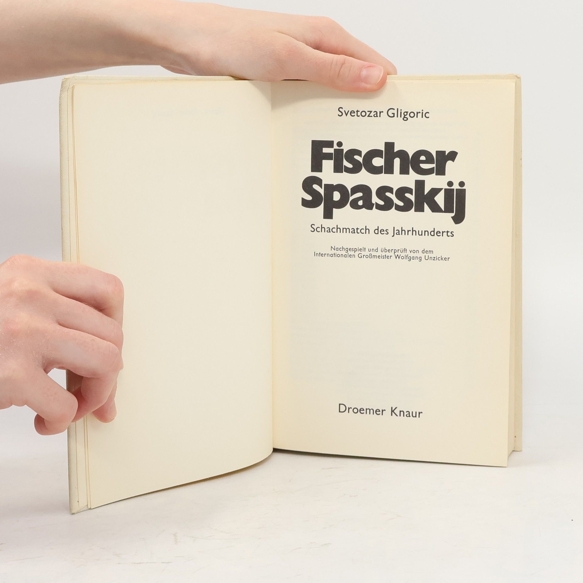 Svetozar Gligorić Fischer, Spasskij