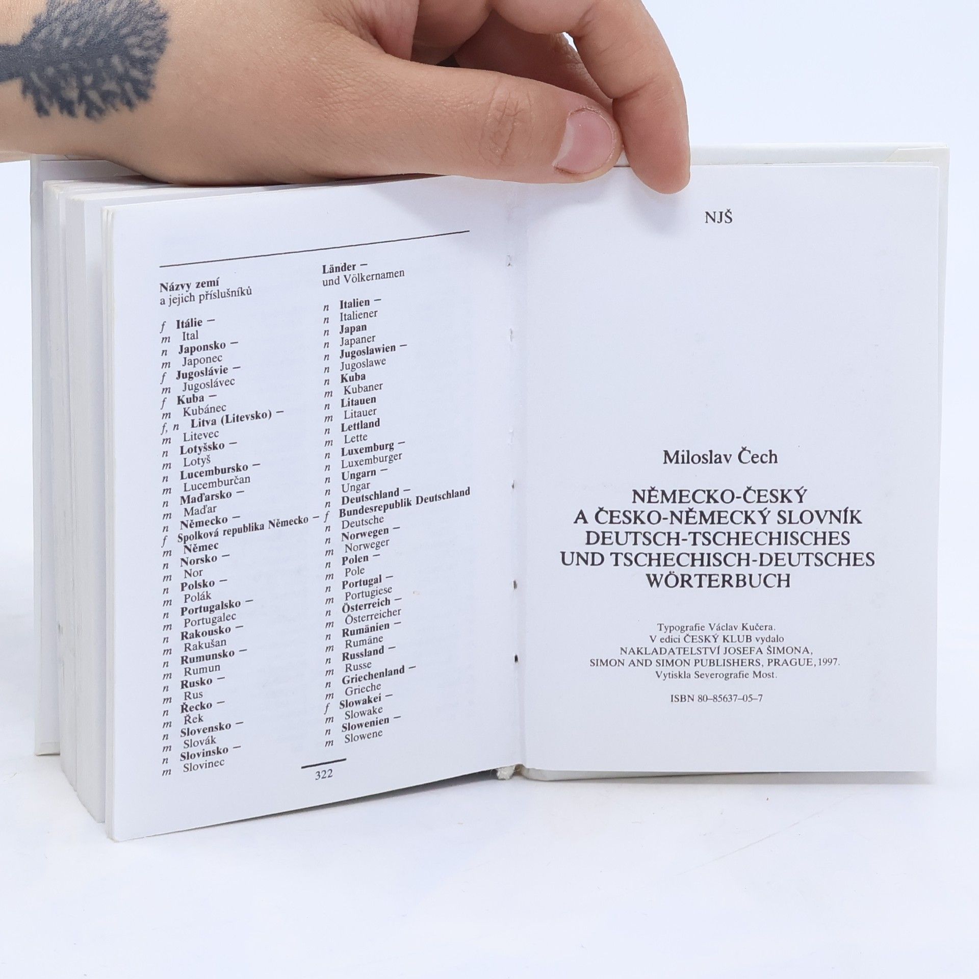 Miloslav Čech Německo-český a česko-německý slovník